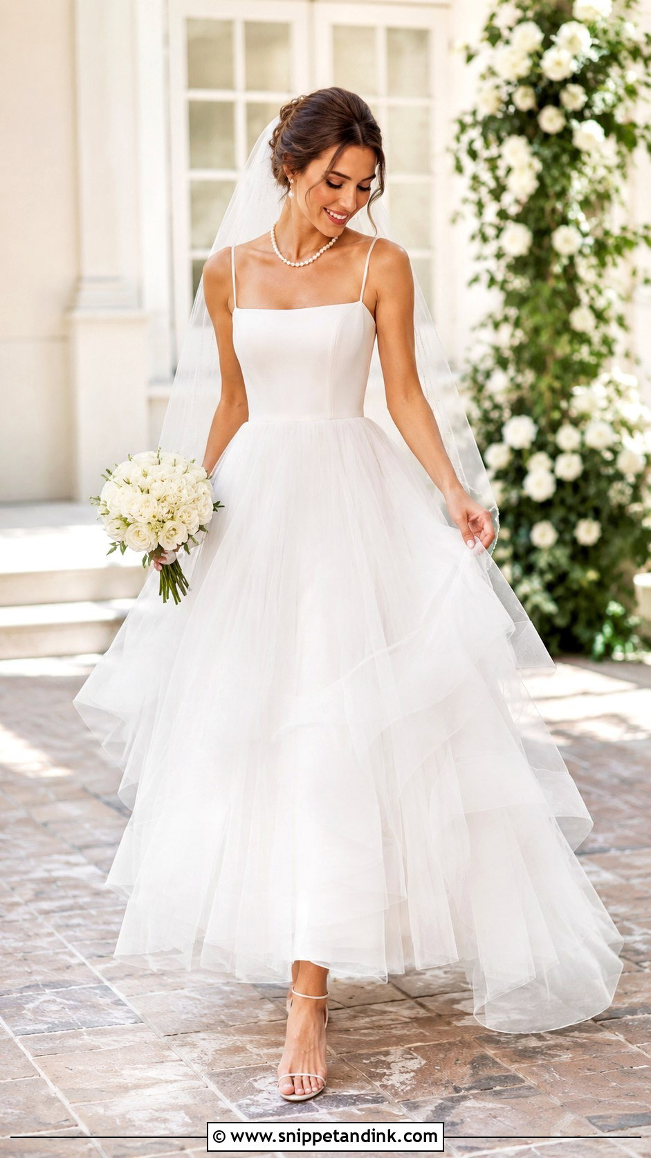 Tulle Wedding Dress - Snippet and Ink - 30 Stunning Wedding Dresses