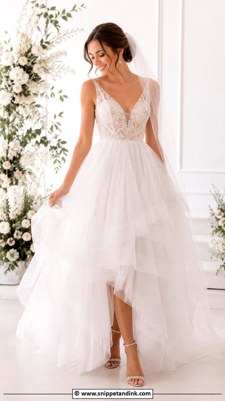 Tulle Wedding Dress - Snippet and Ink - 30 Dream Wedding Ideas Dresses