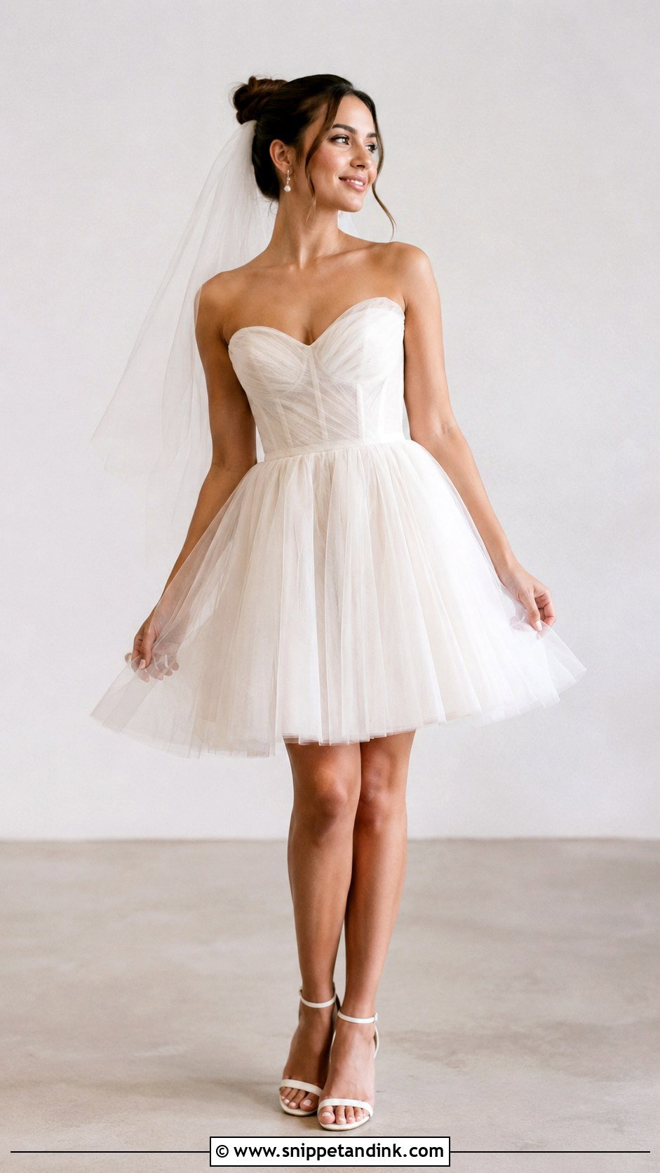 Tulle Wedding Dress - Snippet and Ink - 25 Las Vegas Wedding Dress Ideas