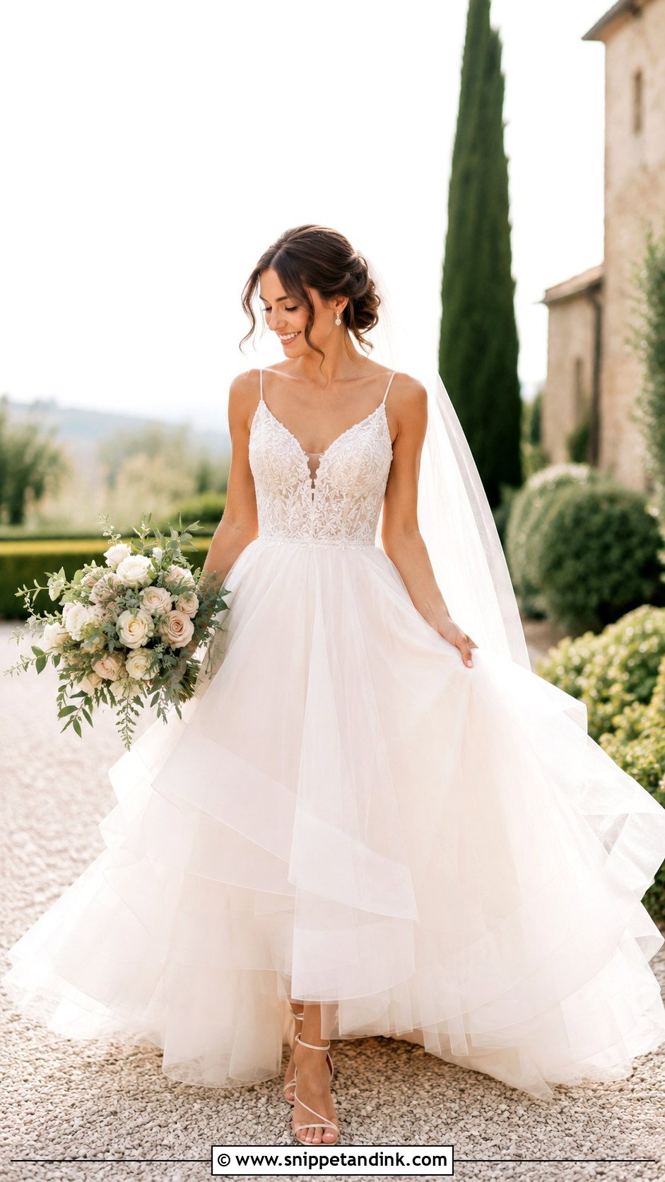Tulle Wedding Dress - Snippet and Ink - 25 Most Beautiful Wedding Dresses
