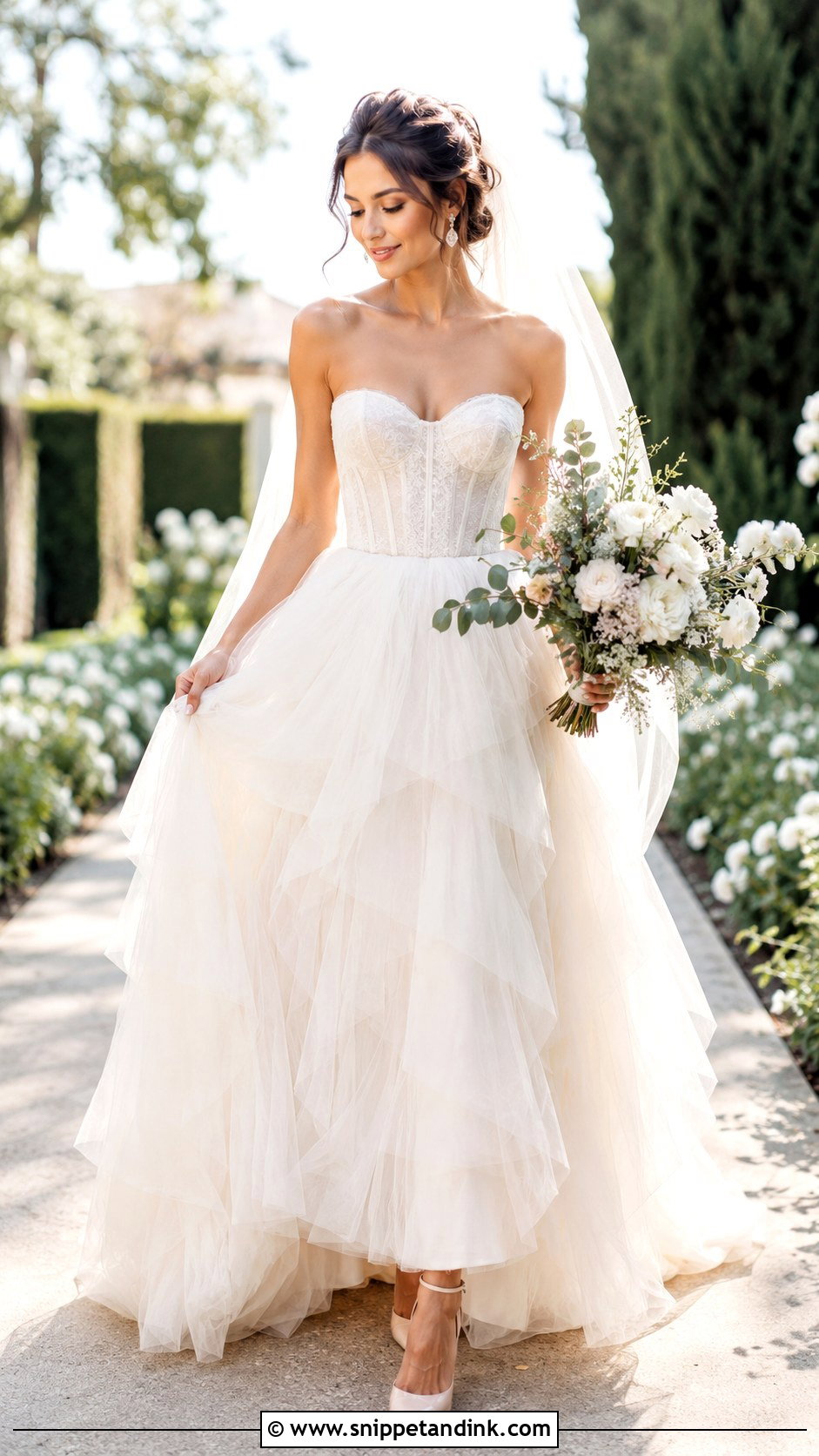 Tulle Wedding Dress - Snippet and Ink - 25 Wedding Dresses Gown