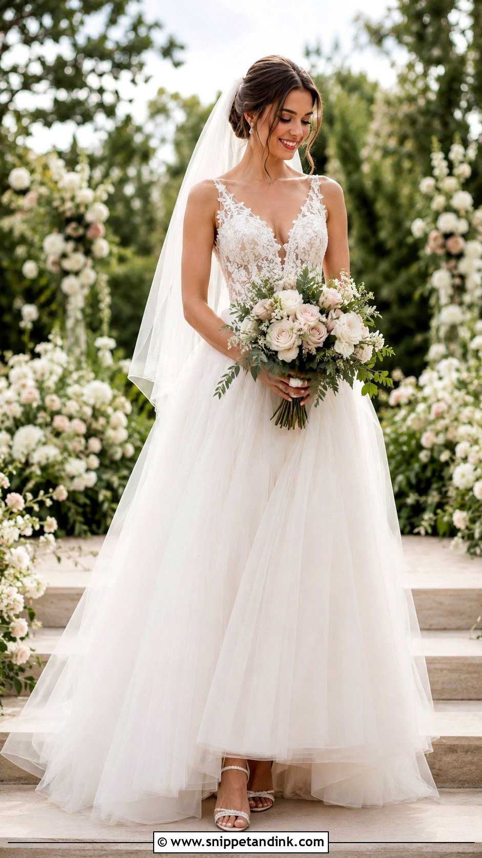 Tulle Wedding Dress - Snippet and Ink - 25 Wedding Dresses Styles