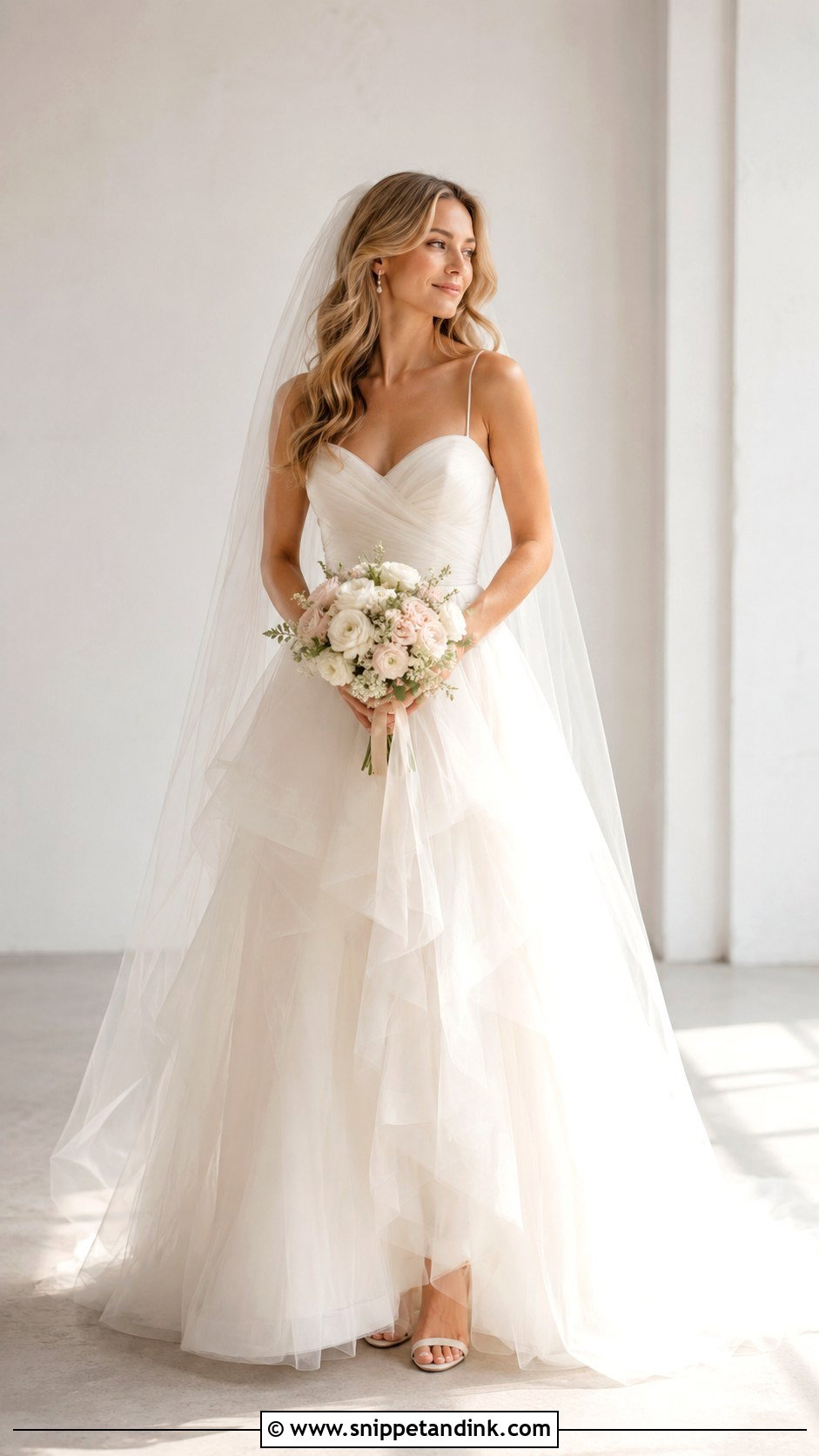 Tulle Wedding Dress - Snippet and Ink - 25 Yes to the Dress Ideas