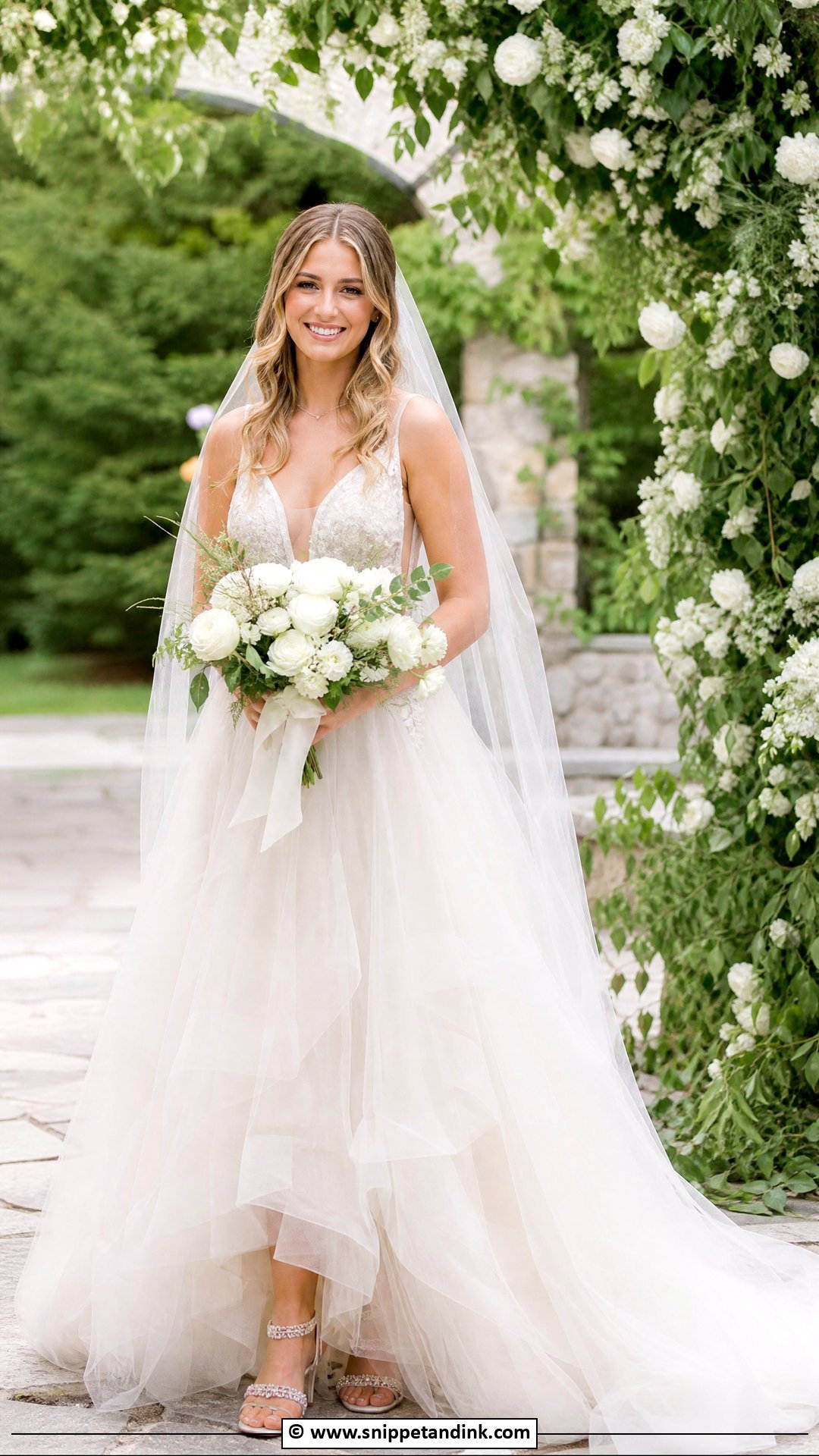 Tulle Wedding Dress - Snippet and Ink - 35 Dreamy Wedding Dress Ideas
