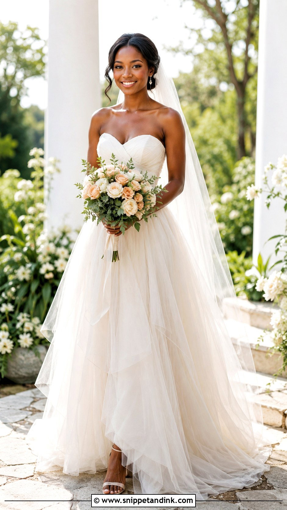 Tulle Wedding Dress For Black Women - Snippet and Ink - 30 Wedding Dress Black Women Ideas