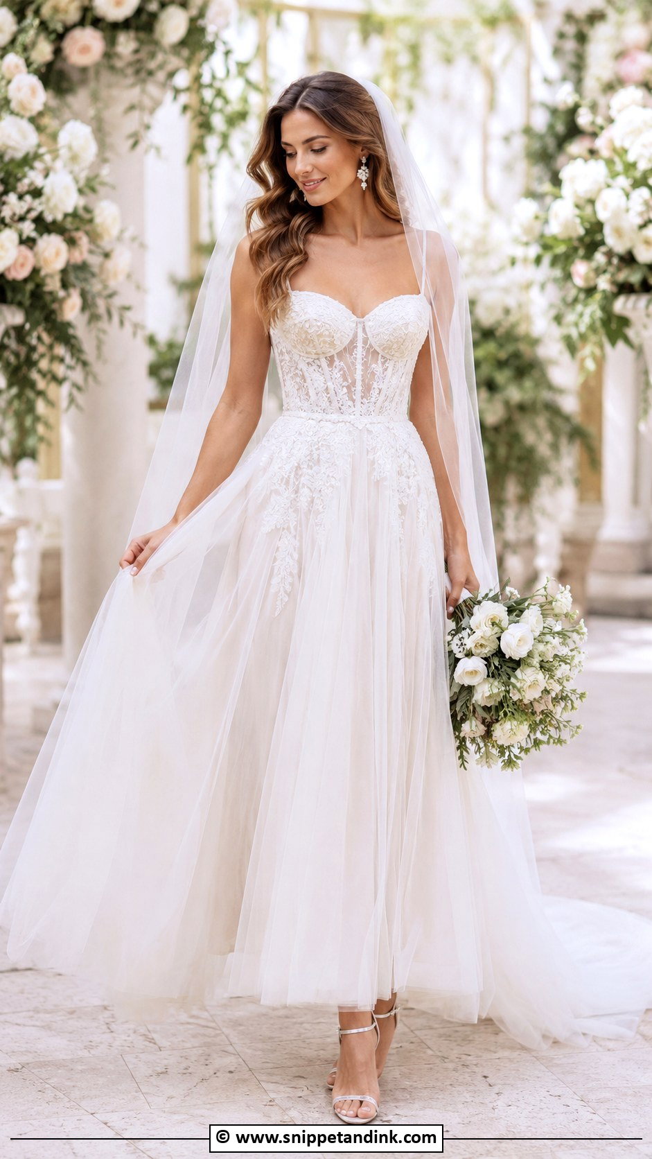 Tulle Wedding Dress - Snippet and Ink - 25 Classy Wedding Dresses