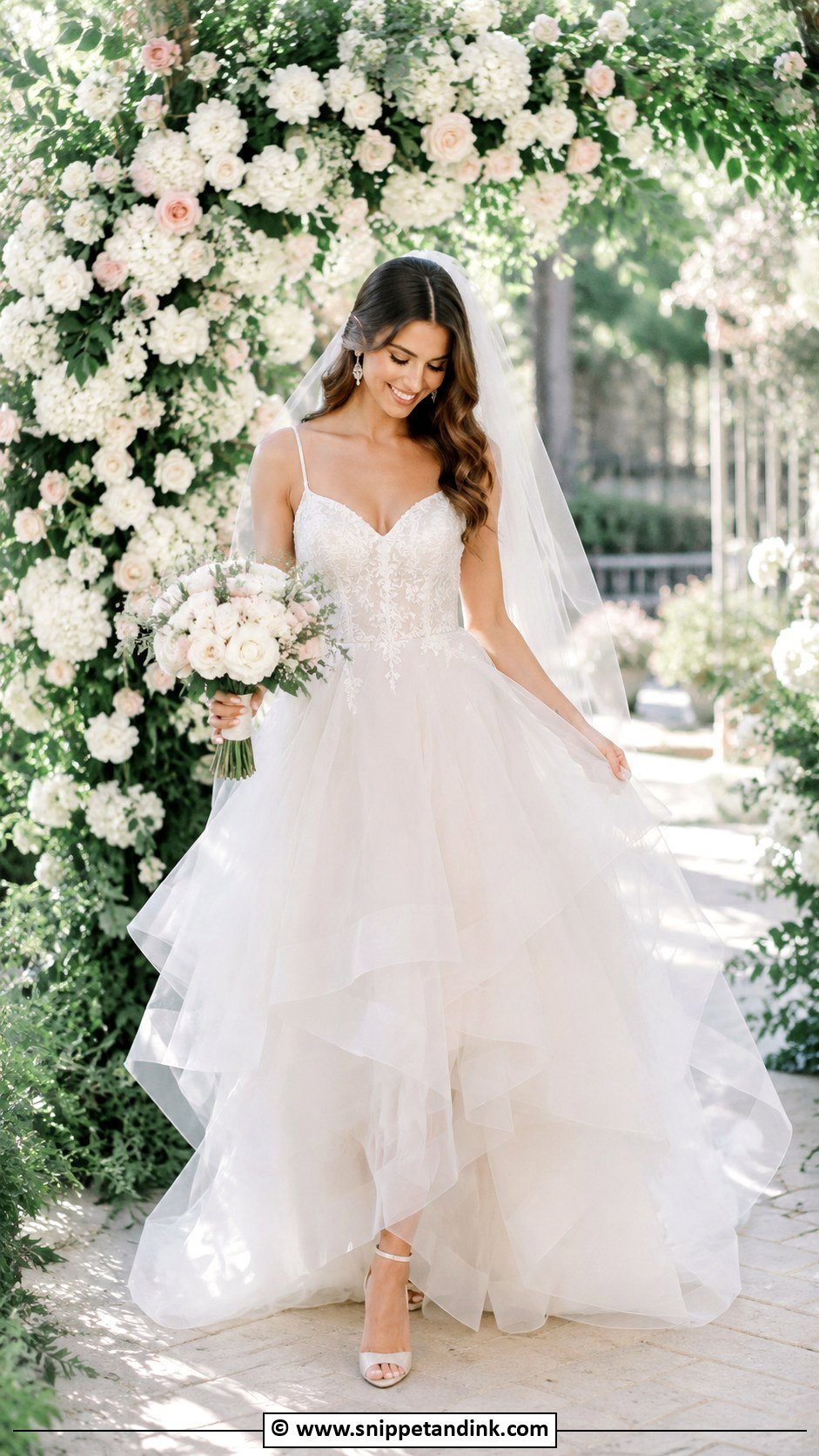 Tulle Wedding Gown - Snippet and Ink - 35 Wedding Gowns