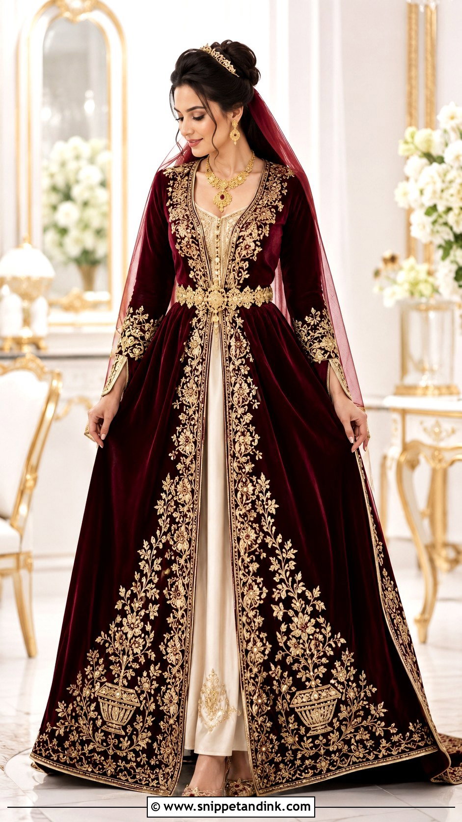 Turkish Bindalli Wedding Dress - Snippet and Ink - 30 Traditional Wedding Dresses