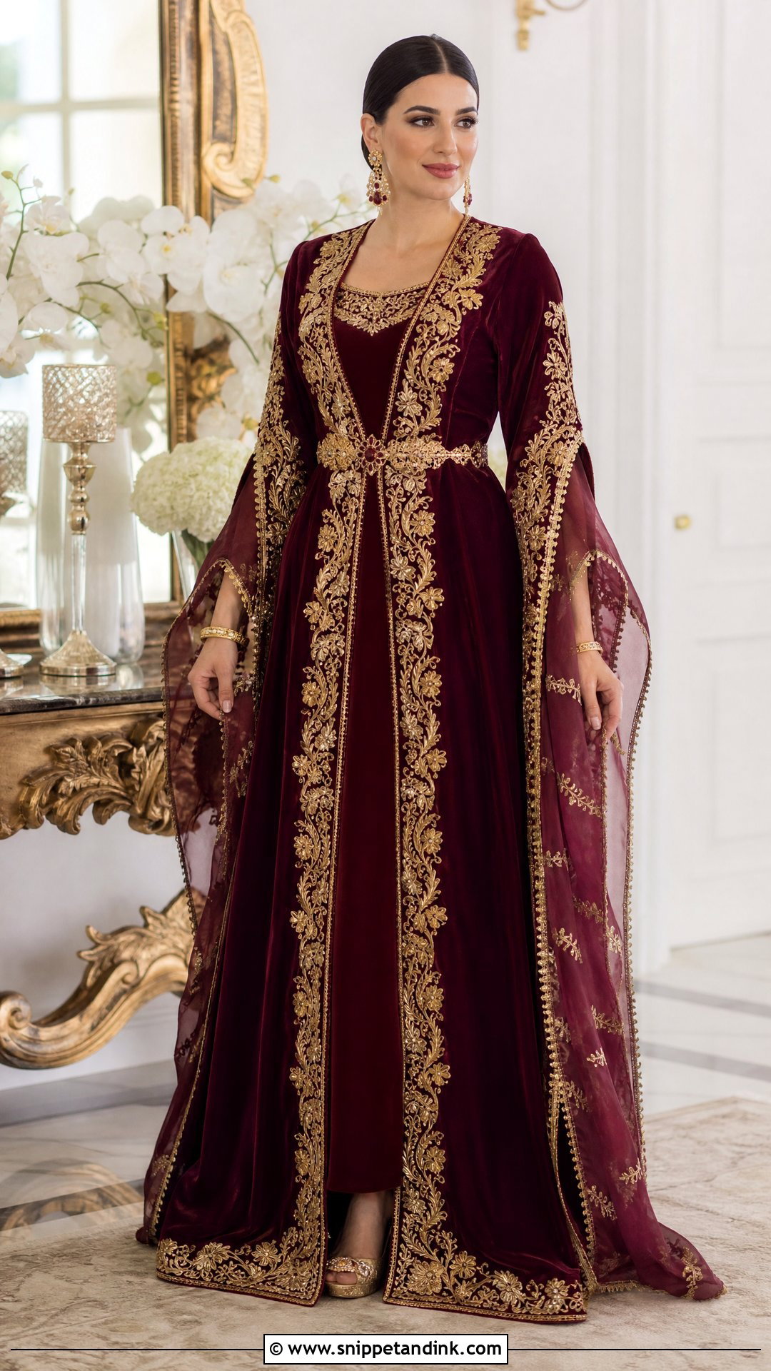 Turkish Bindalli Wedding Outfit - Snippet and Ink - 25 Traditional Wedding Outfits