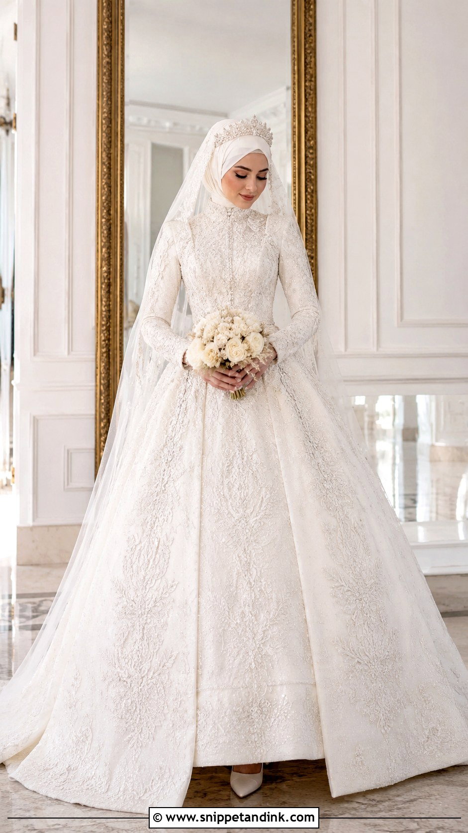 Turkish Islamic Wedding Dress - Snippet and Ink - 25 Islamic Wedding Dresses