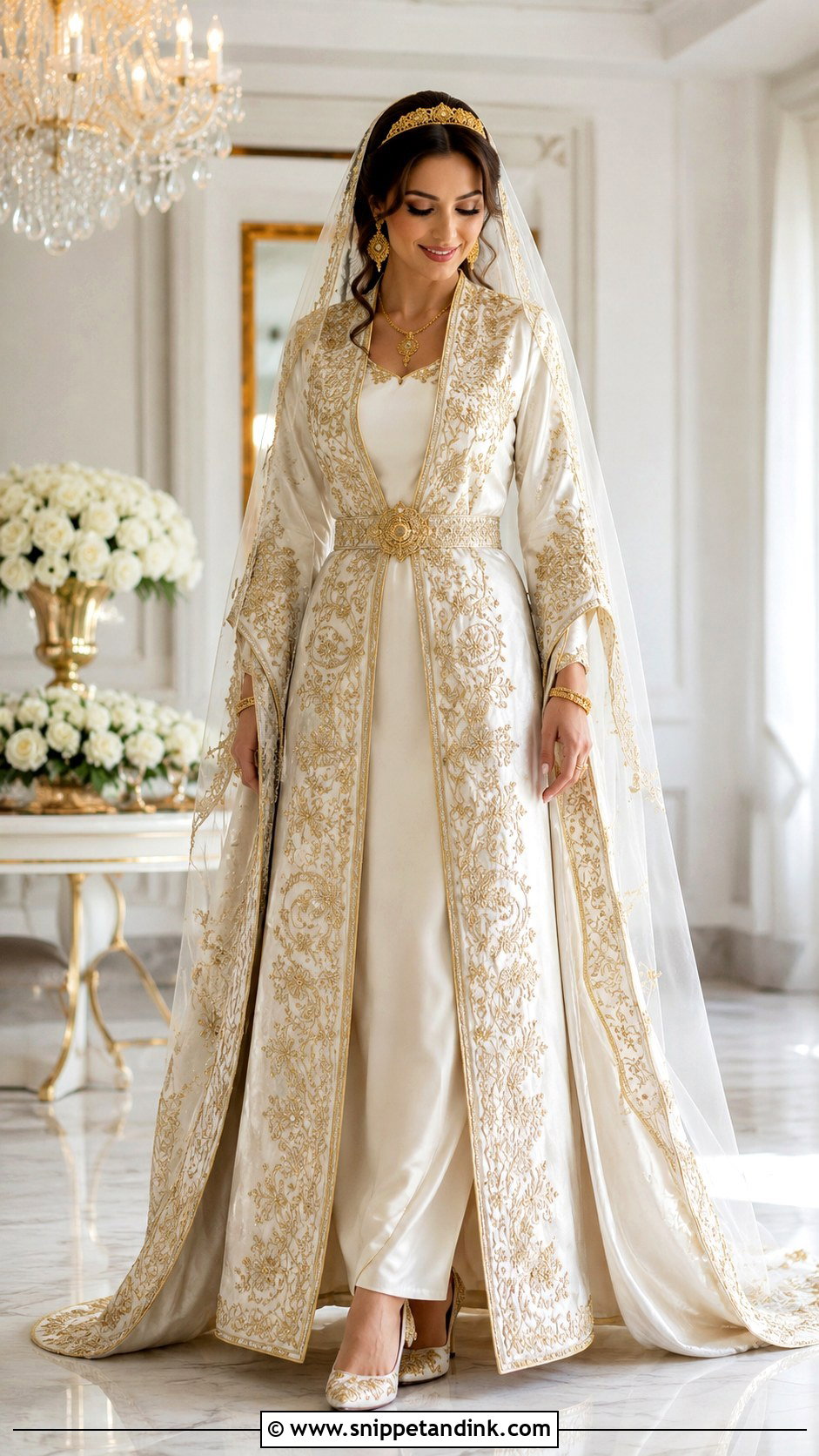 Turkish Kaftan Wedding Dress - Snippet and Ink - 25 Turkey Wedding Dress Ideas