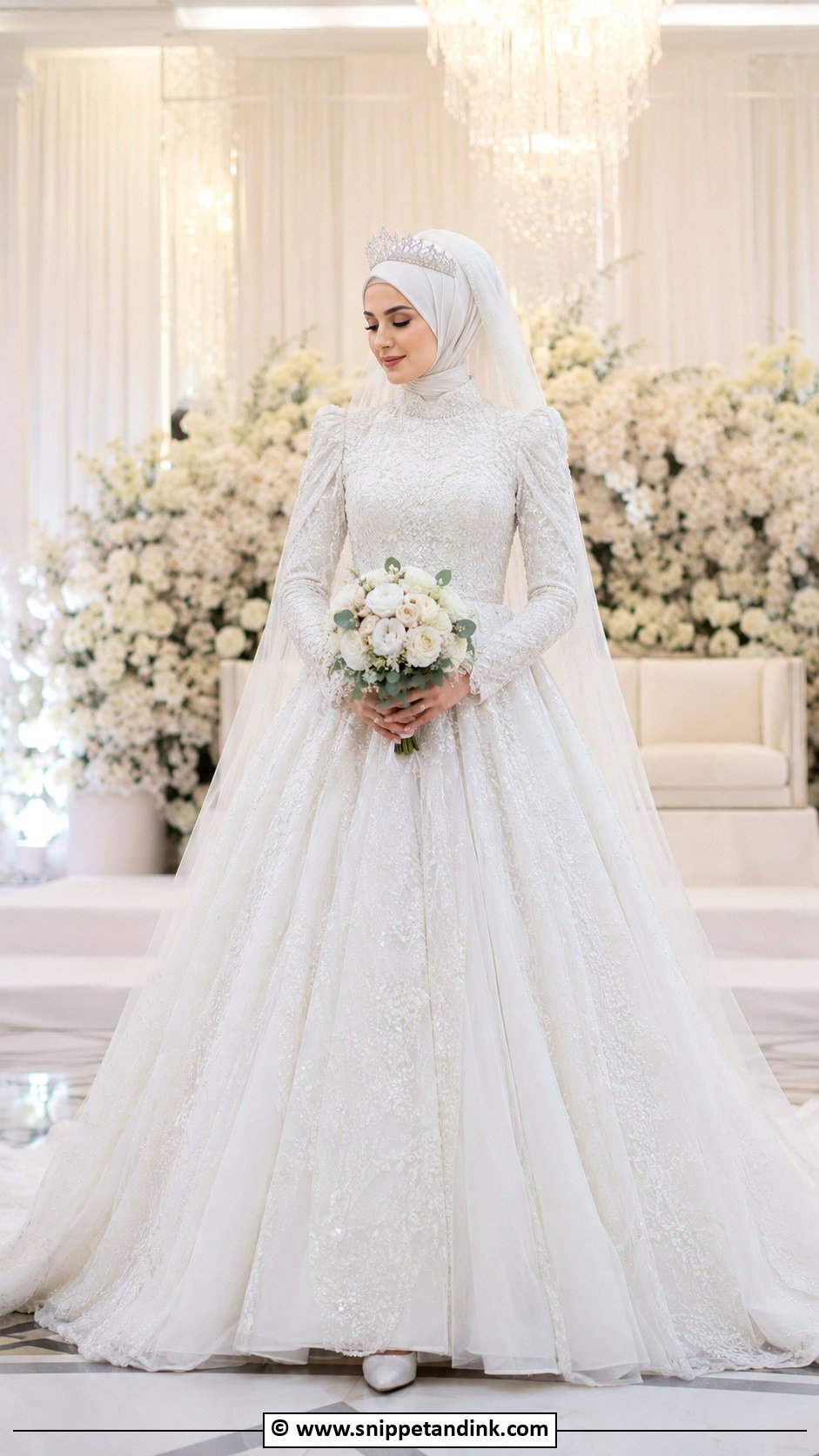 Turkish Muslimah Wedding Dress - Snippet and Ink - 30 Muslimah Wedding Dress Ideas