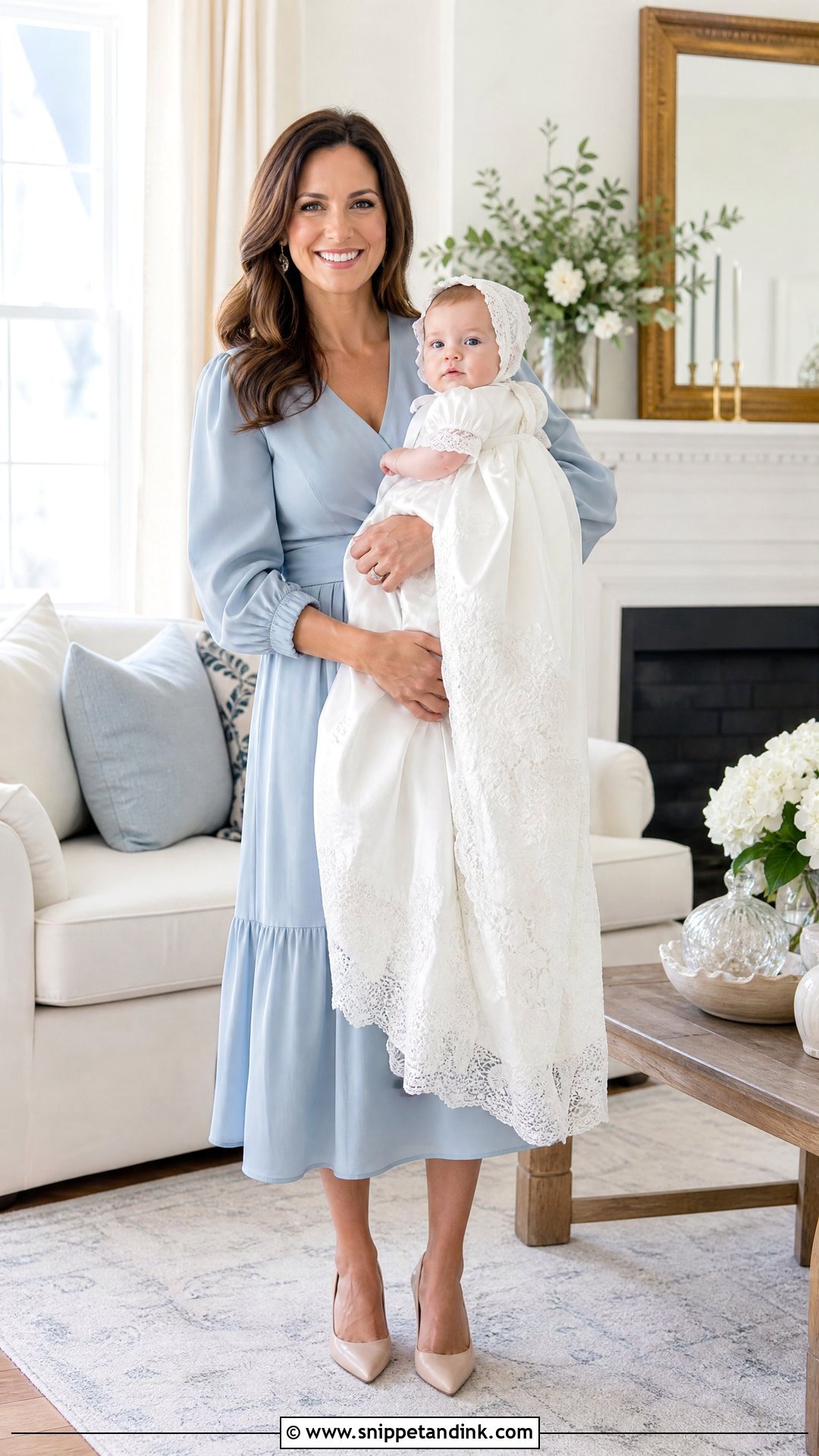 Turn a Wedding Dress Into a Christening Gown - Snippet and Ink - 20 Recycle Wedding Dress Ideas