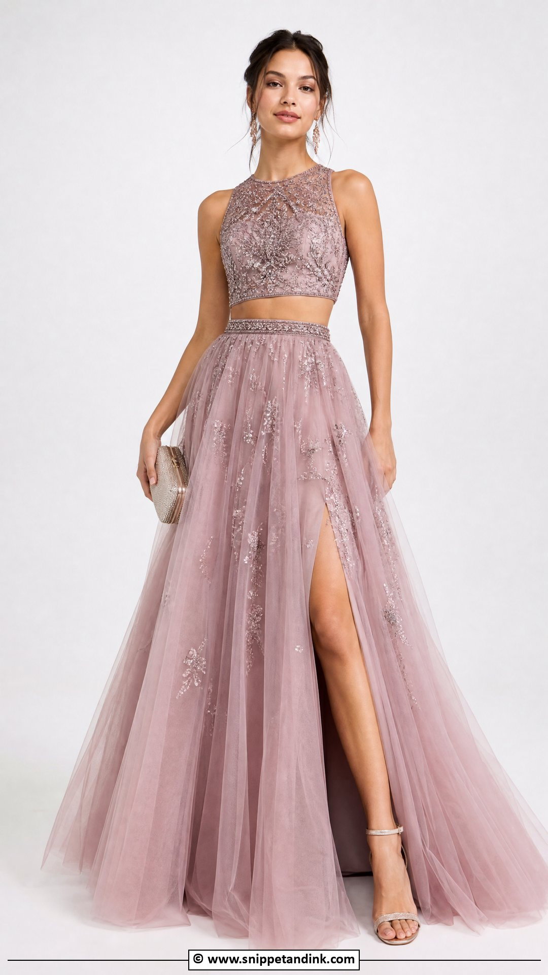 Two Piece Ball Gown - Snippet and Ink - 35 Ball Gown Ideas