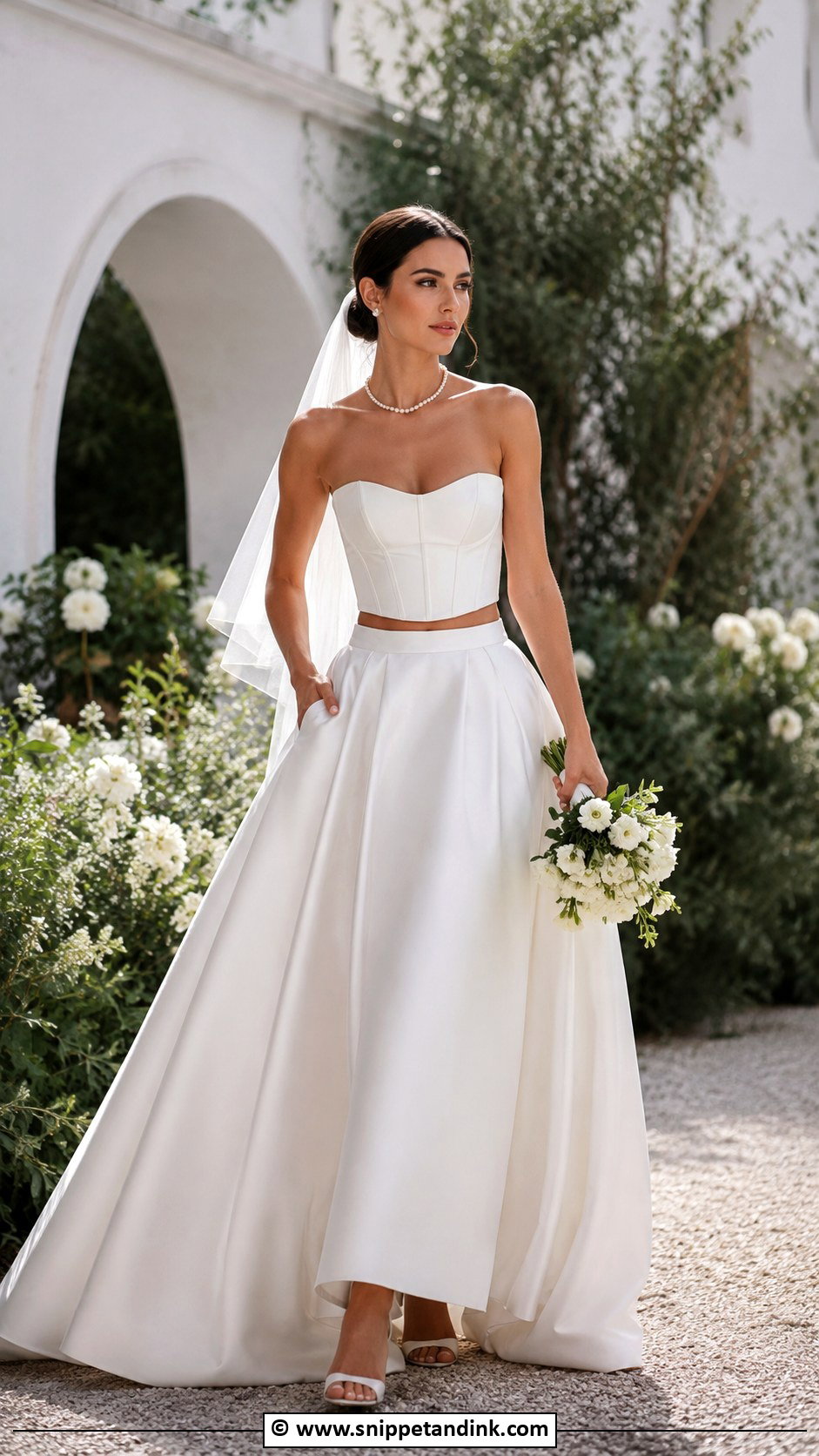 Two Piece Bridal Set - Snippet and Ink - 25 Bride 2025 Ideas