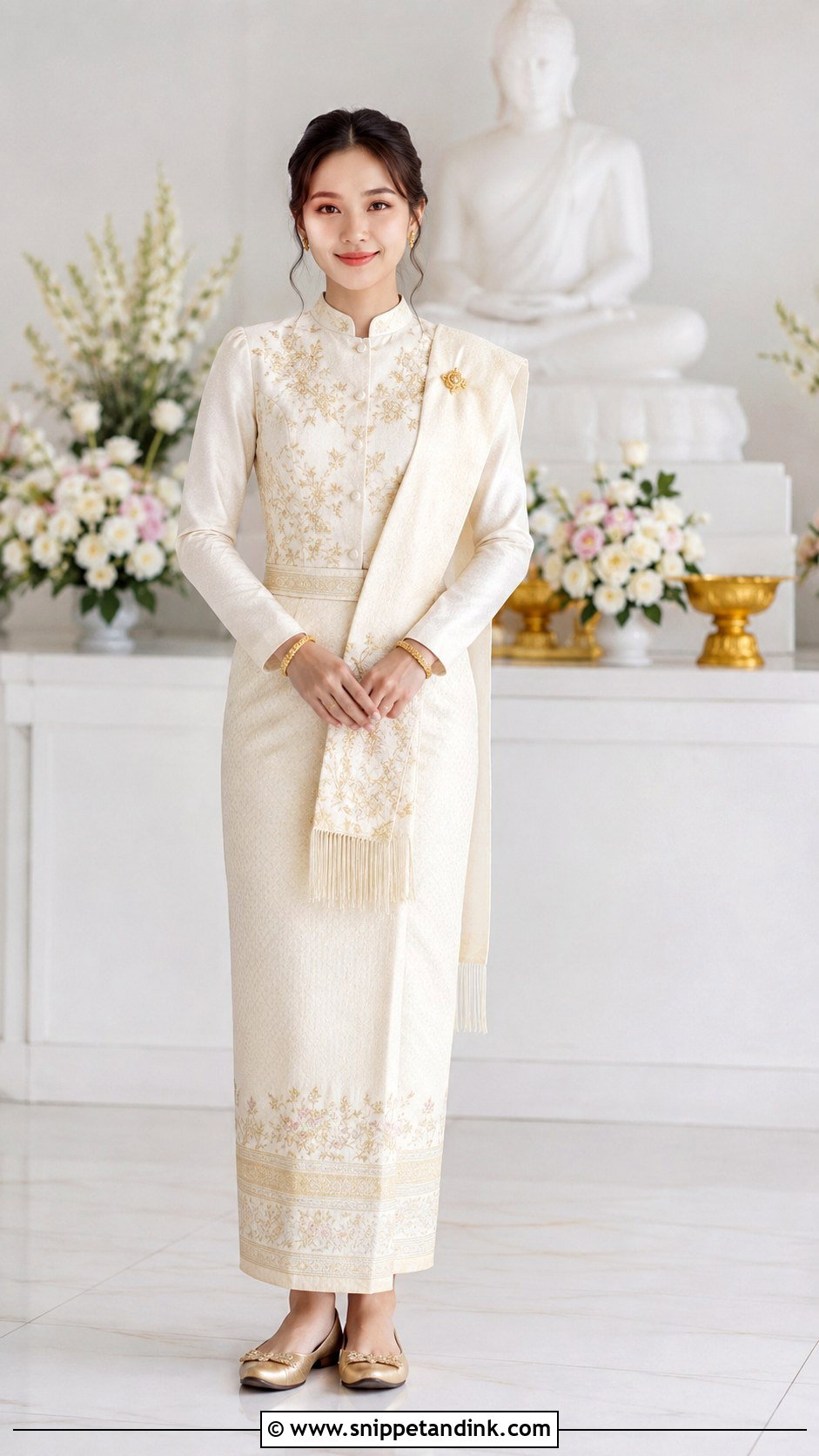 Two Piece Buddhist Wedding Dress - Snippet and Ink - 25 Buddhist Wedding Dress Ideas