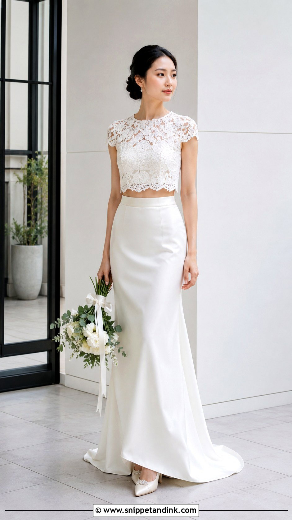 Two Piece Japan Wedding Dress - Snippet and Ink - 25 Japan Wedding Dress Ideas