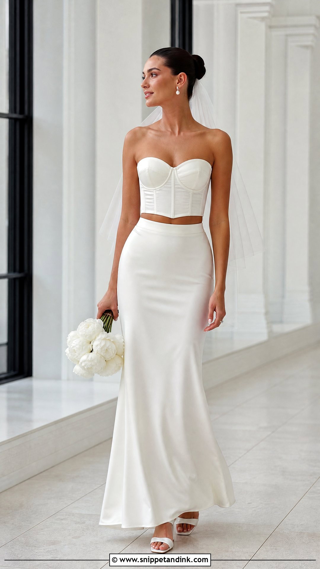 Two Piece Marriage Dress - Snippet and Ink - 20 Marriage Dresses