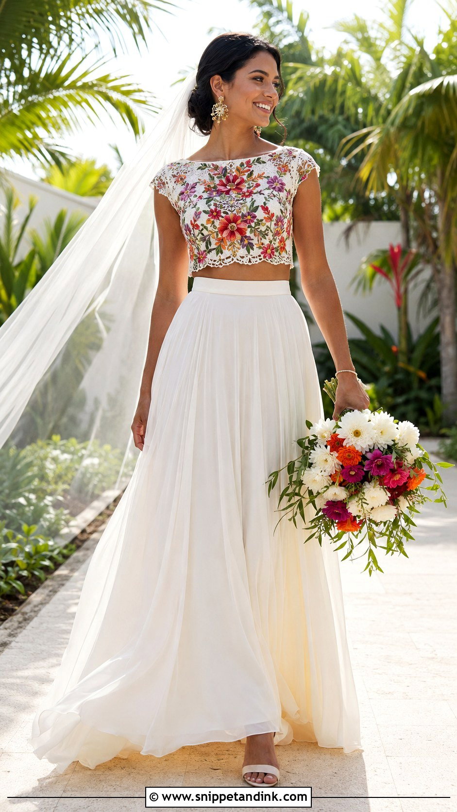Two Piece Mexico Wedding Dress - Snippet and Ink - 20 Mexico Wedding Dress Ideas