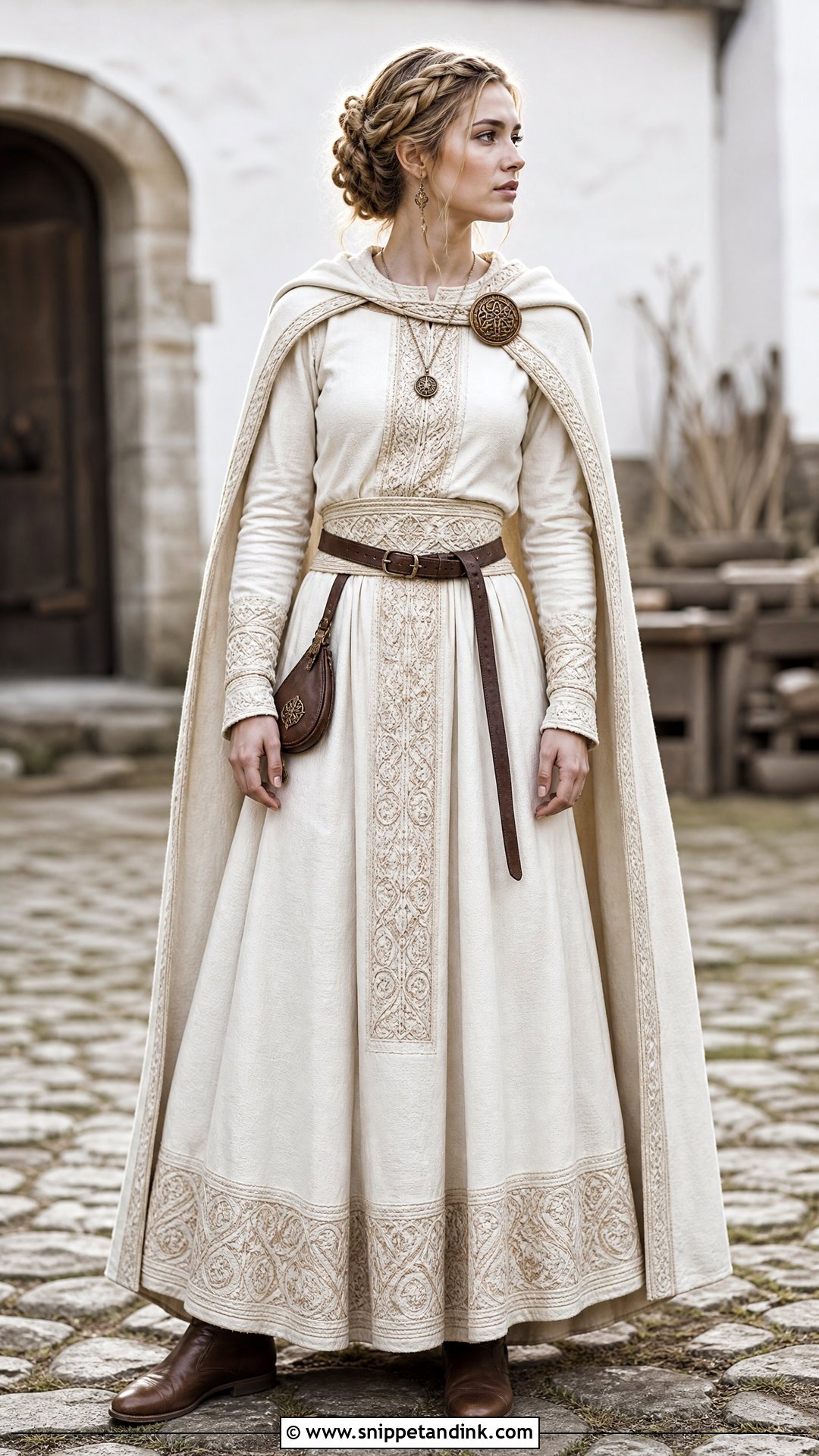 Two Piece Norse Wedding Dress - Snippet and Ink - 20 Norse Wedding Dress Ideas