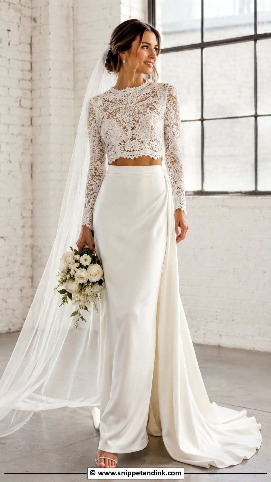 Two Piece Wedding Dress - Snippet and Ink - 35 My Wedding Dress Ideas