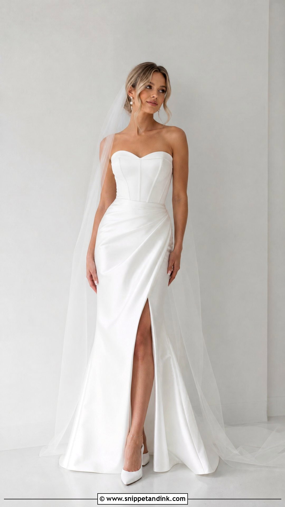 Two Piece Wedding Dress - Snippet and Ink - 25 Modern Wedding Dresses