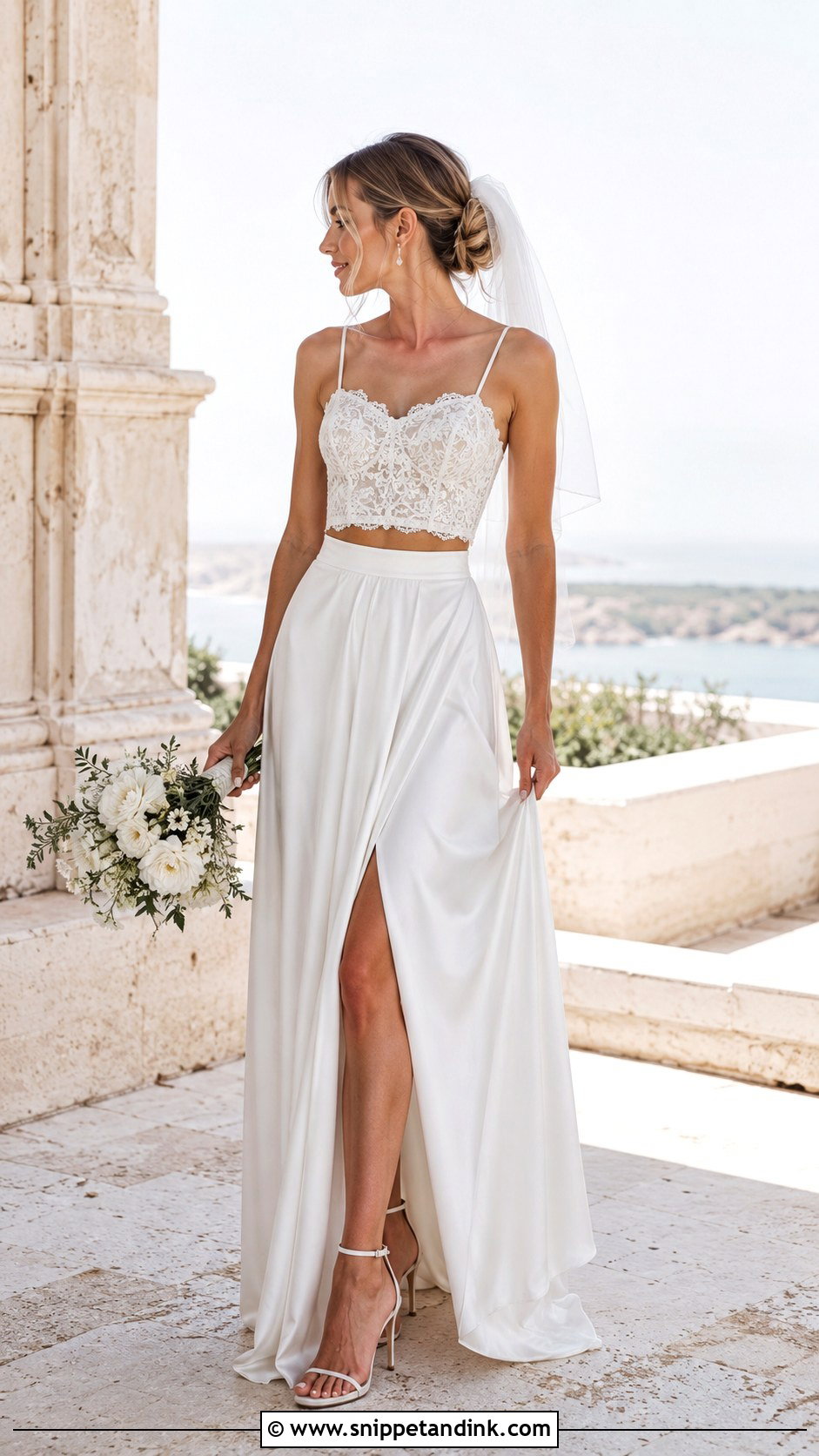 Two Piece Wedding Dress - Snippet and Ink - 20 Creative Wedding Dress Ideas