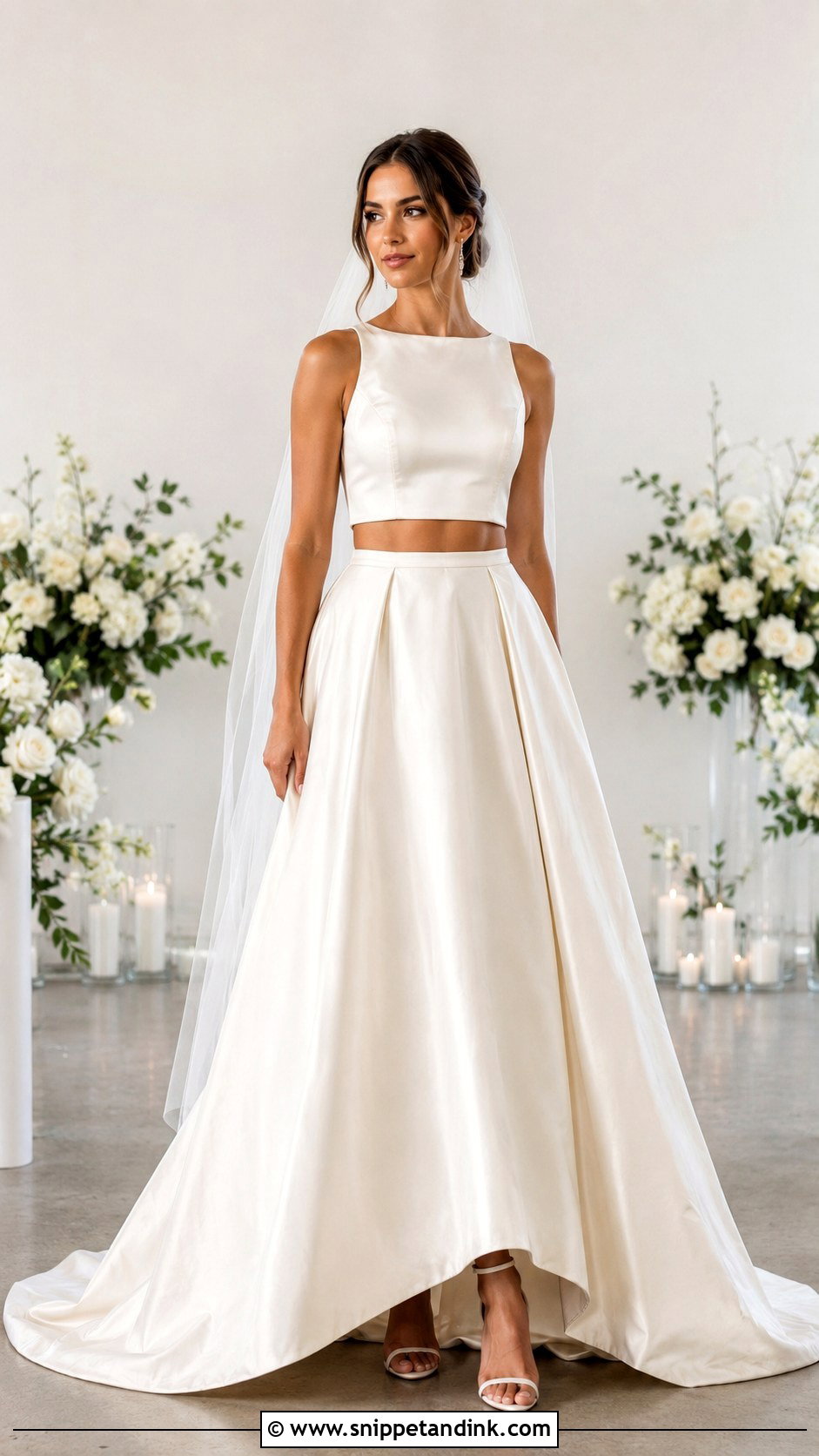 Two Piece Wedding Dress - Snippet and Ink - 25 Avant Garde Wedding Dress Ideas