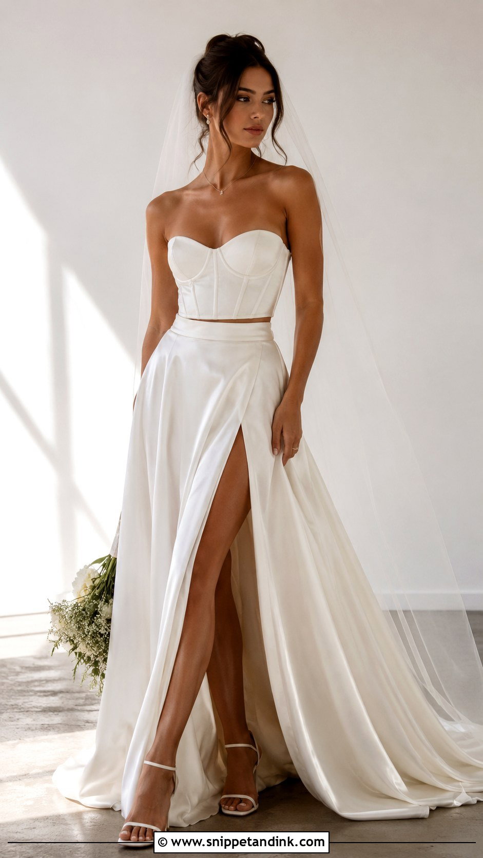 Two Piece Wedding Dress - Snippet and Ink - 25 Dress Design for Wedding Ideas