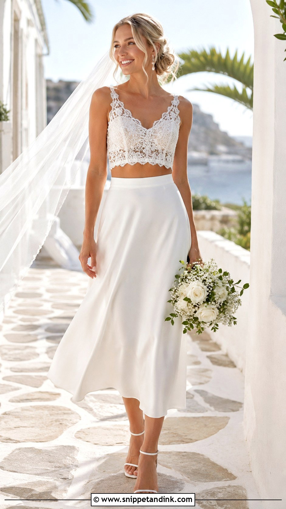 Two Piece Wedding Dress - Snippet and Ink - 25 Fun Wedding Dress Ideas