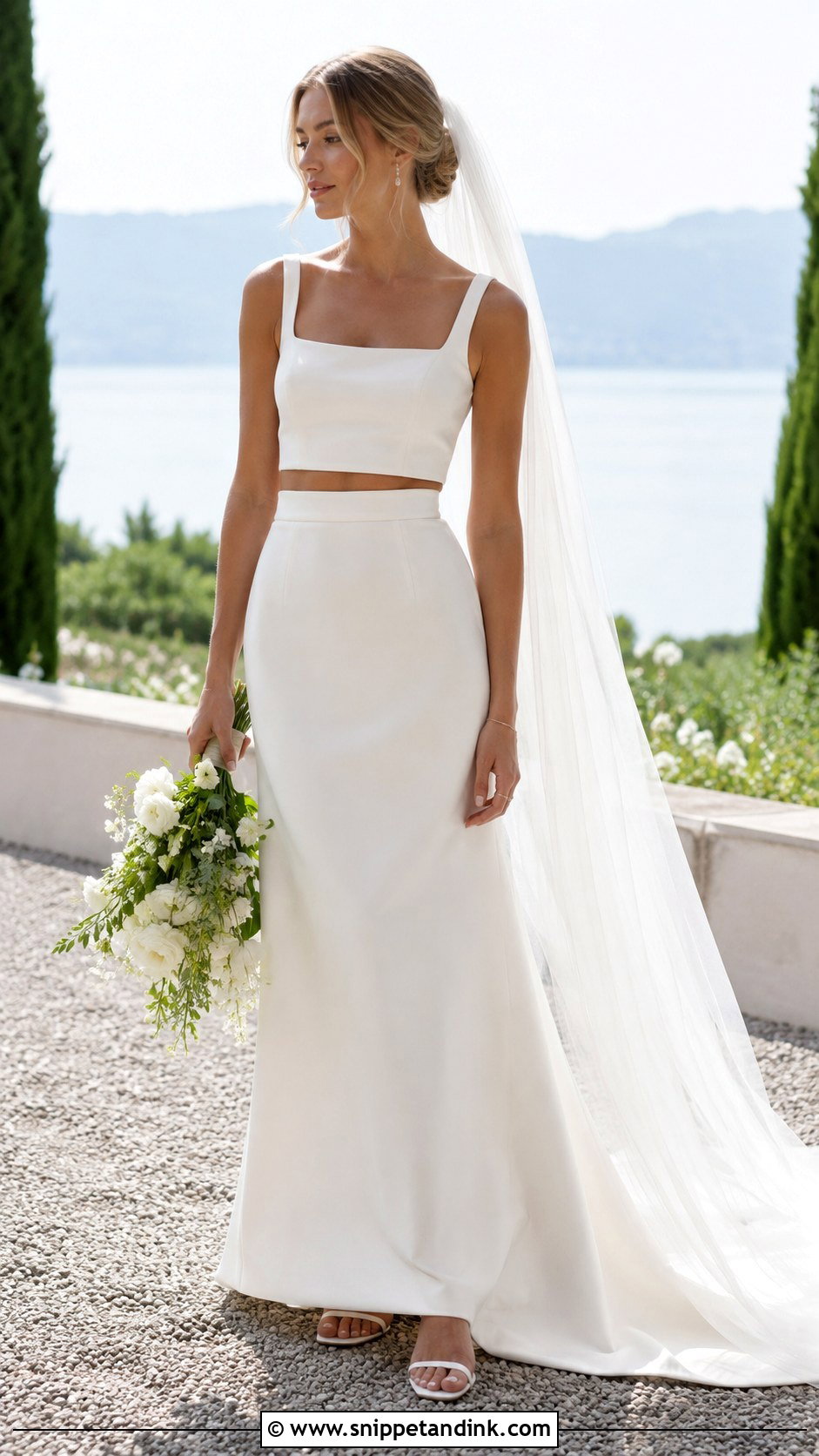 Two Piece Wedding Dress - Snippet and Ink - 25 Weird Wedding Dress Ideas