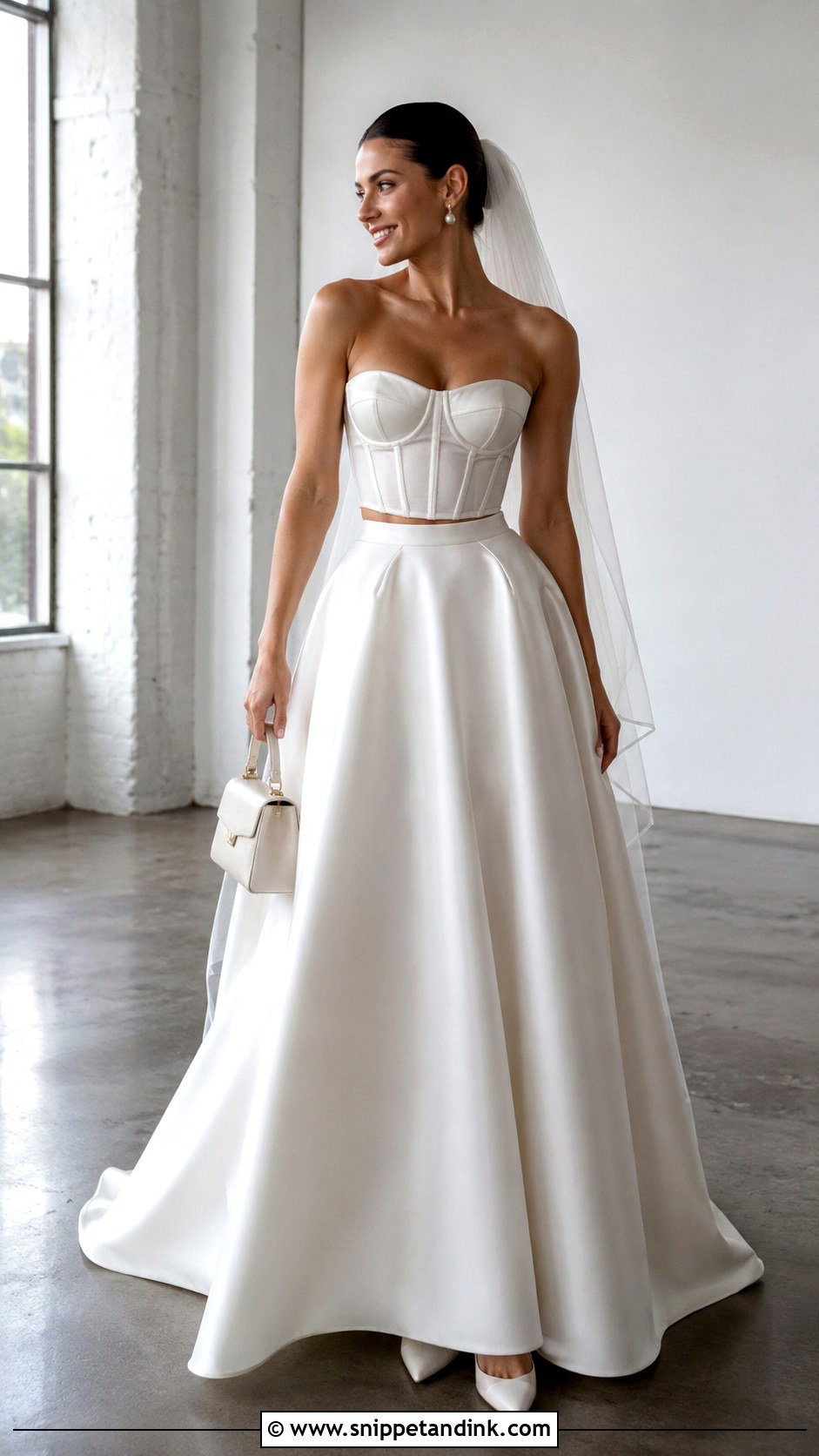 Two Piece Wedding Dress - Snippet and Ink - 20 2000 Wedding Dress Ideas