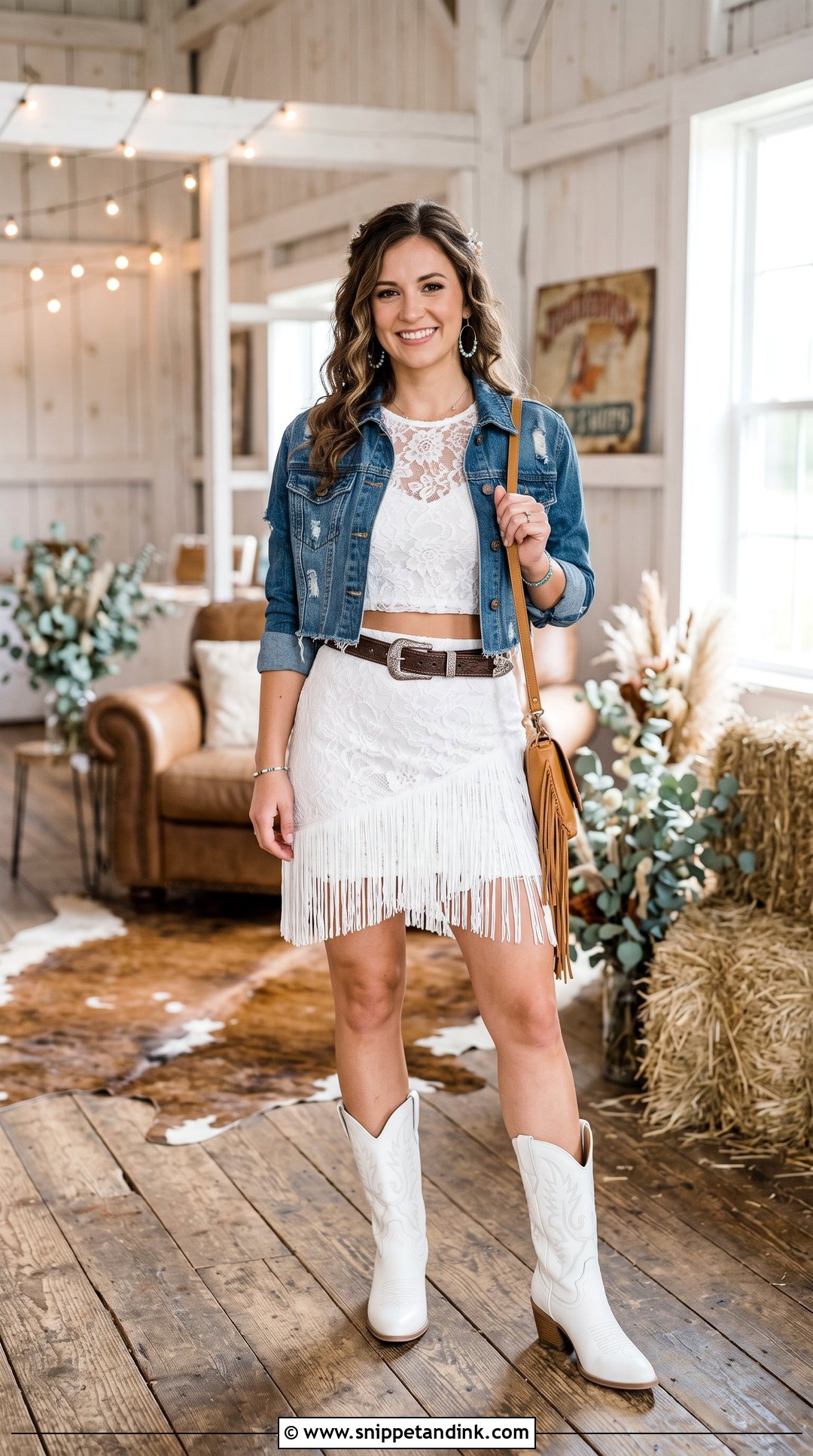 Two Piece Western Wedding After Party Dress - Snippet and Ink - 20 Western Wedding After Party Dress Ideas