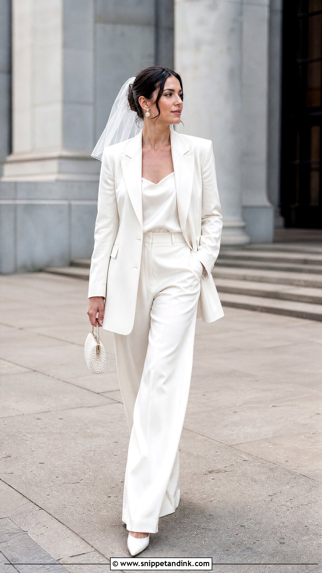 Upcycled Wedding Suit - Snippet and Ink - 20 Recycled Wedding Dress Ideas