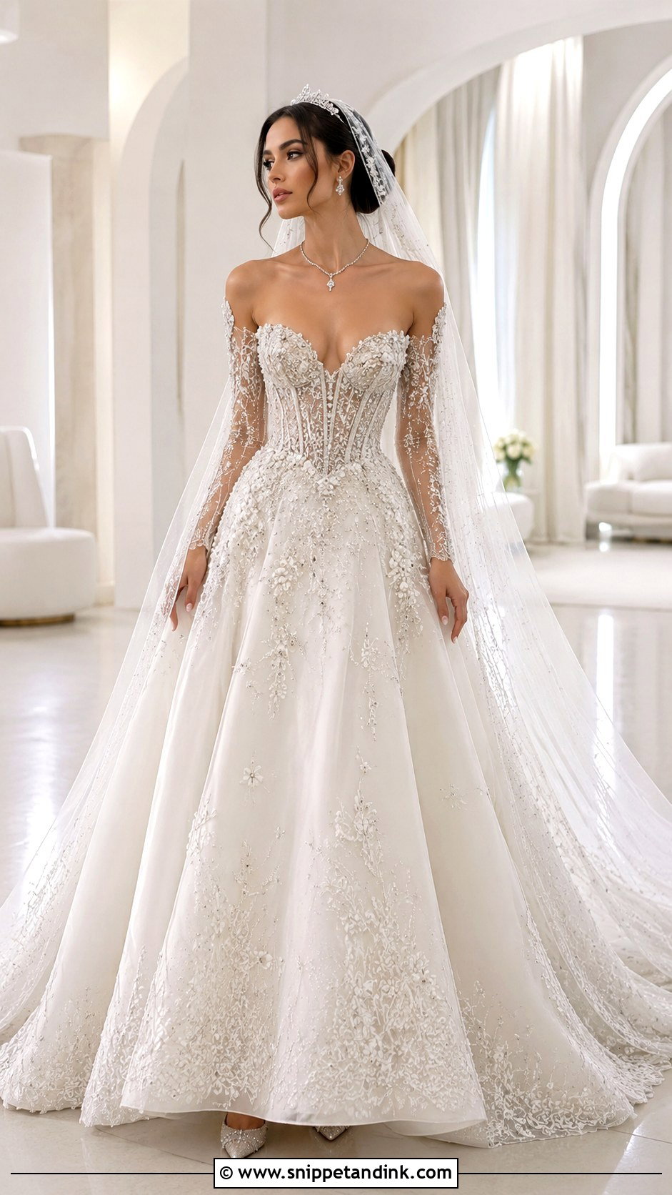Valdrin Sahiti A Line Wedding Dress - Snippet and Ink - 25 Valdrin Sahiti Wedding Dresses