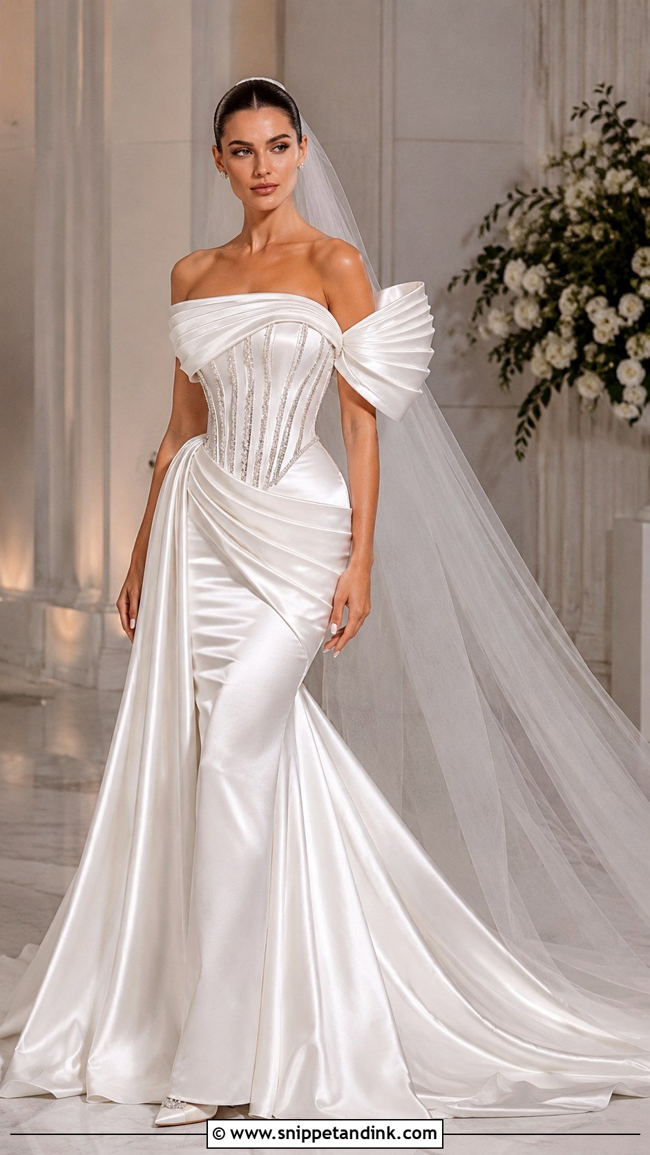 Valdrin Sahiti Beaded Wedding Dress - Snippet and Ink - 25 Valdrin Sahiti Wedding Dresses