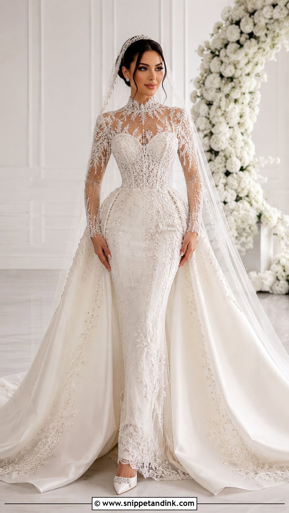 Valdrin Sahiti Long Sleeve Wedding Dress - Snippet and Ink - 25 Valdrin Sahiti Wedding Dresses