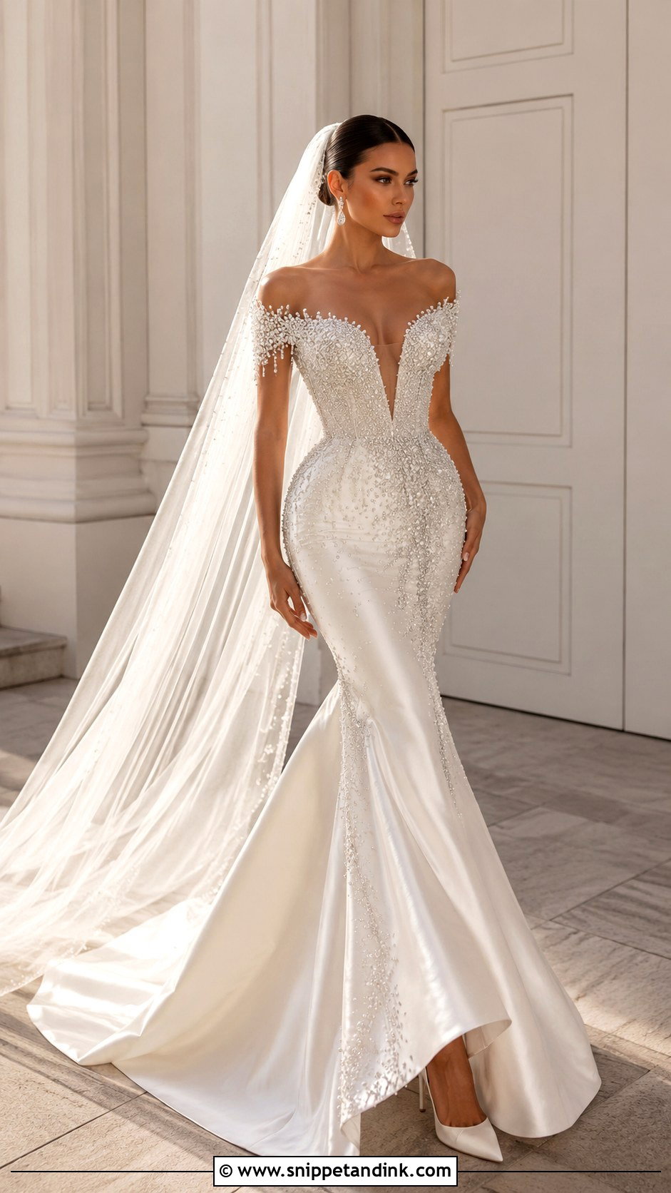 Valdrin Sahiti Mermaid Wedding Dress - Snippet and Ink - 25 Valdrin Sahiti Wedding Dresses