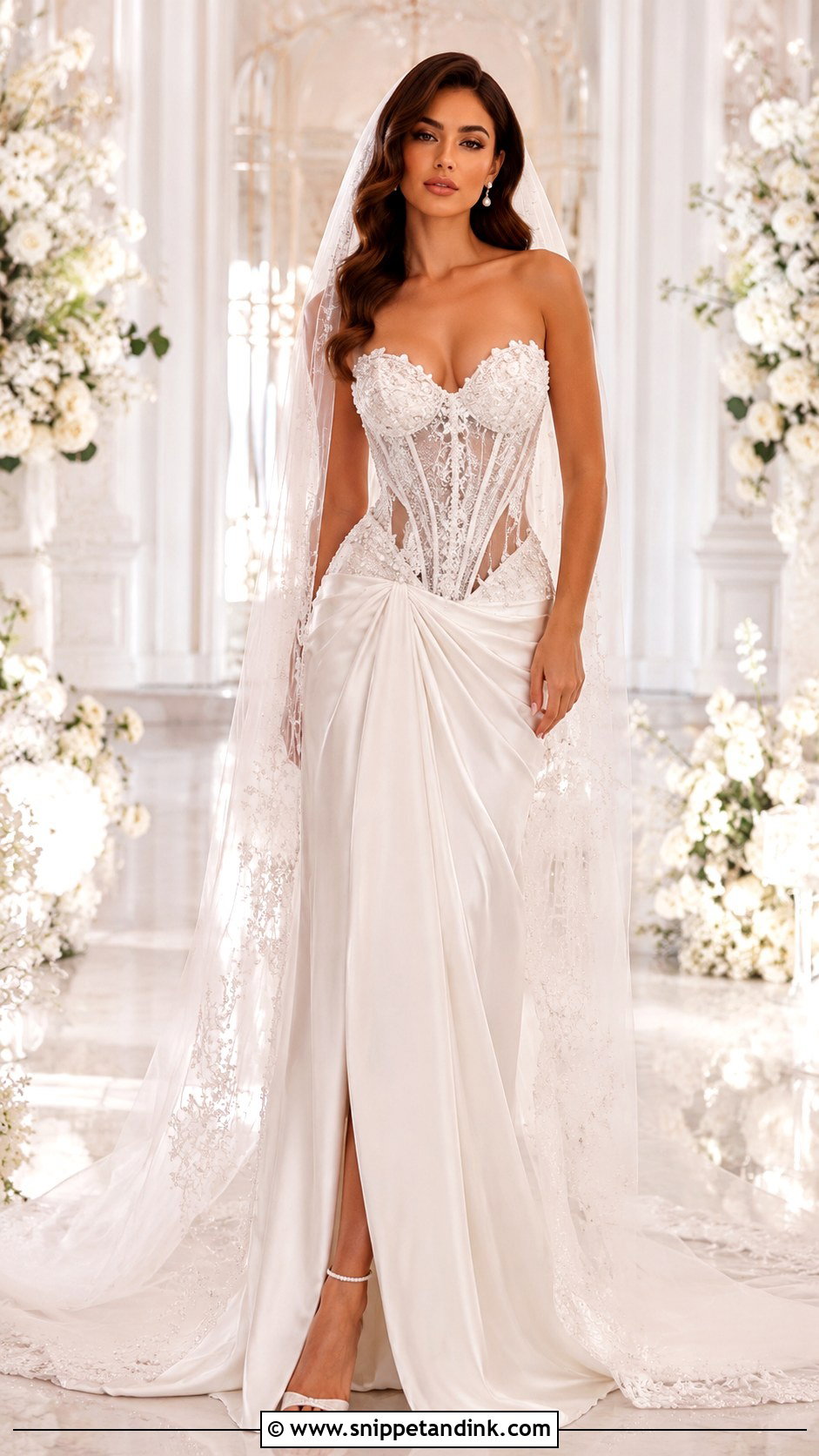 Valdrin Sahiti Sweetheart Wedding Dress - Snippet and Ink - 25 Valdrin Sahiti Wedding Dresses