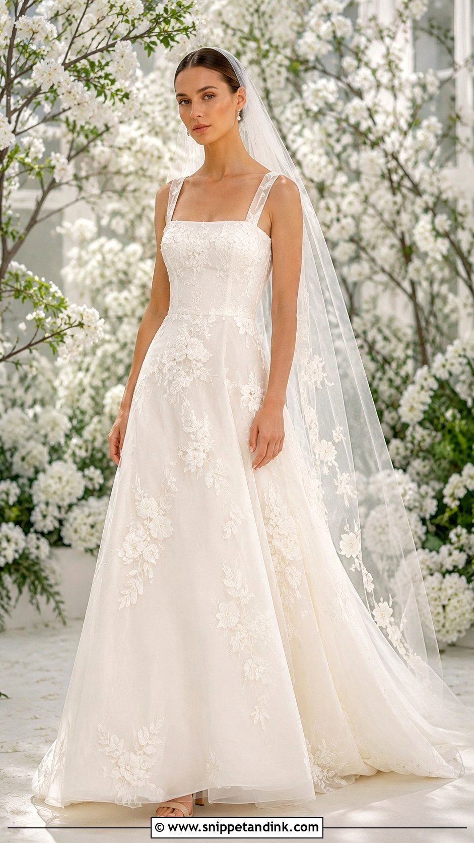 Valentino Floral Wedding Dress - Snippet and Ink - 25 Valentino Wedding Dress Ideas