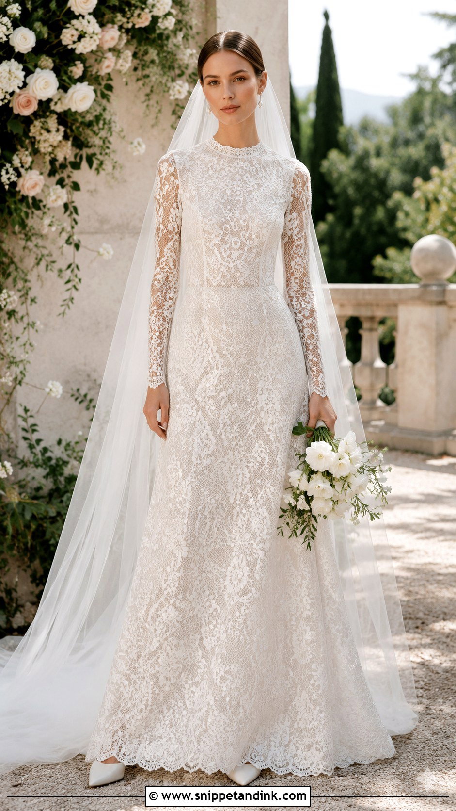 Valentino Lace Wedding Dress - Snippet and Ink - 25 Valentino Wedding Dress Ideas