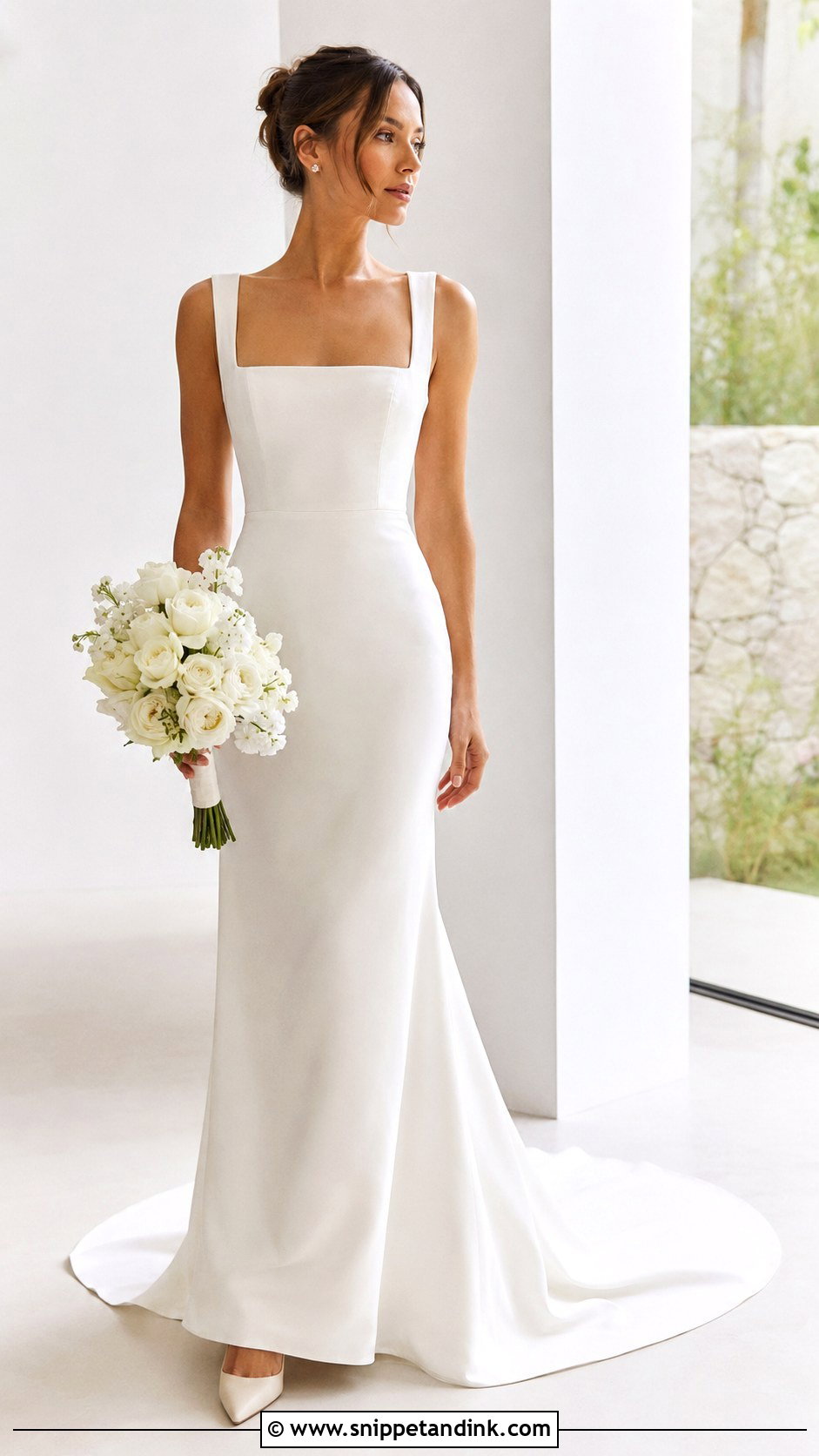 Valentino Minimalist Wedding Dress - Snippet and Ink - 25 Valentino Wedding Dress Ideas