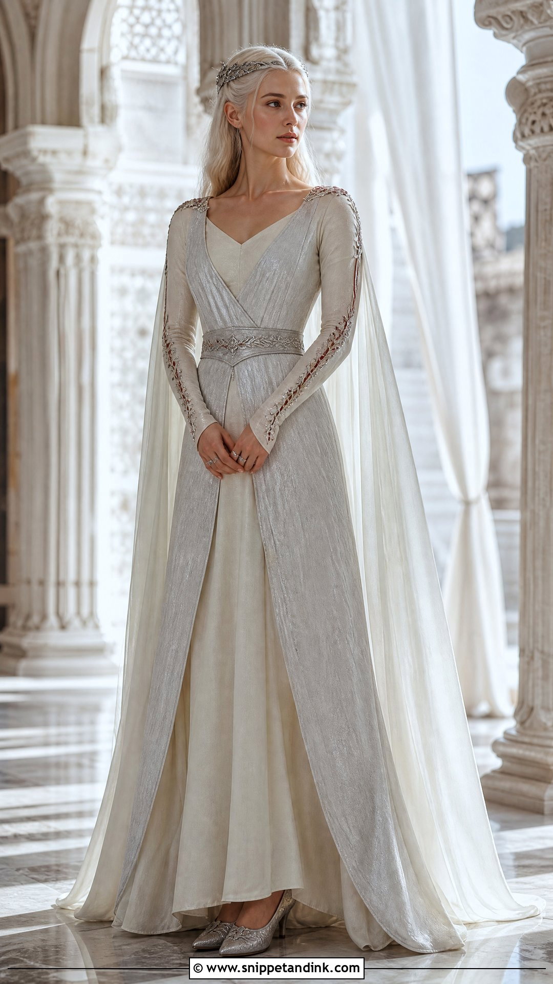 Valyrian Rhaenyra Wedding Dress - Snippet and Ink - 20 Rhaenyra Wedding Dress Ideas