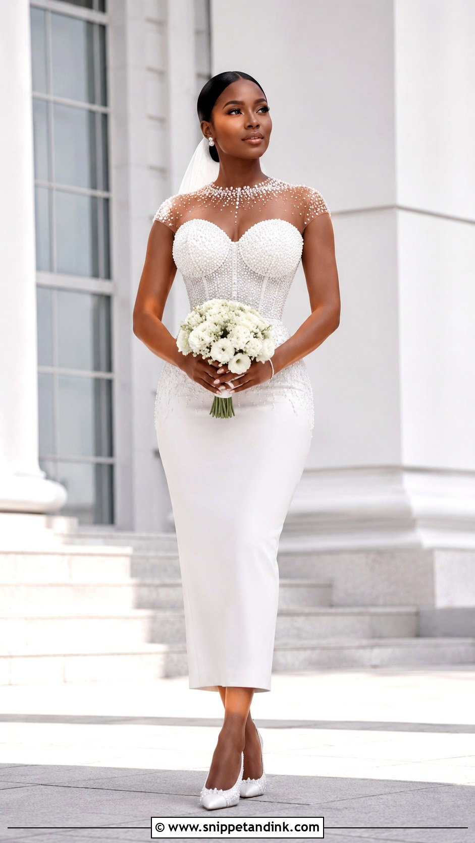 Veekee James Civil Wedding Dress - Snippet and Ink - 25 Veekee James Wedding Dress Ideas