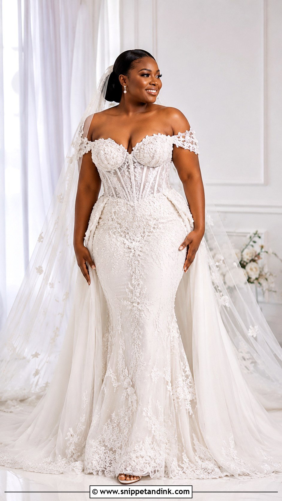 Veekee James Plus Size Wedding Dress - Snippet and Ink - 25 Veekee James Wedding Dress Ideas