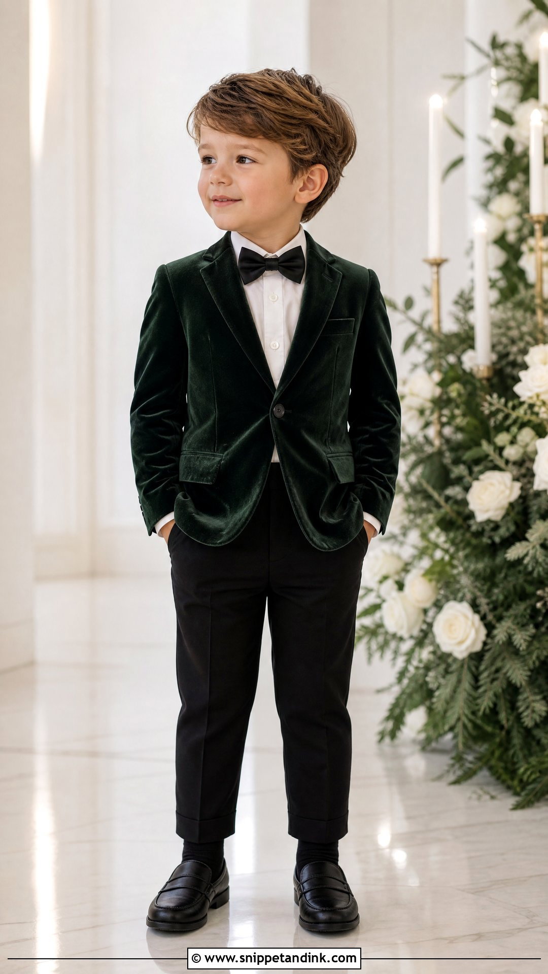 Velvet Blazer Toddler Ring Bearer Outfit - Snippet and Ink - 20 Toddler Ring Bearer Outfit Ideas