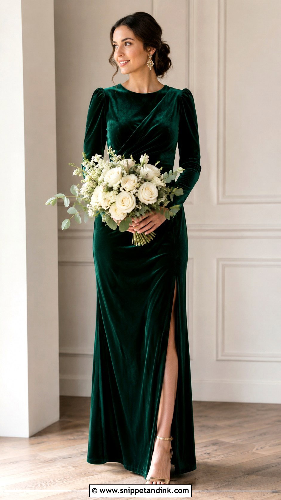 Velvet Bridal Party Dress - Snippet and Ink - 25 Bridal Party Dress Ideas