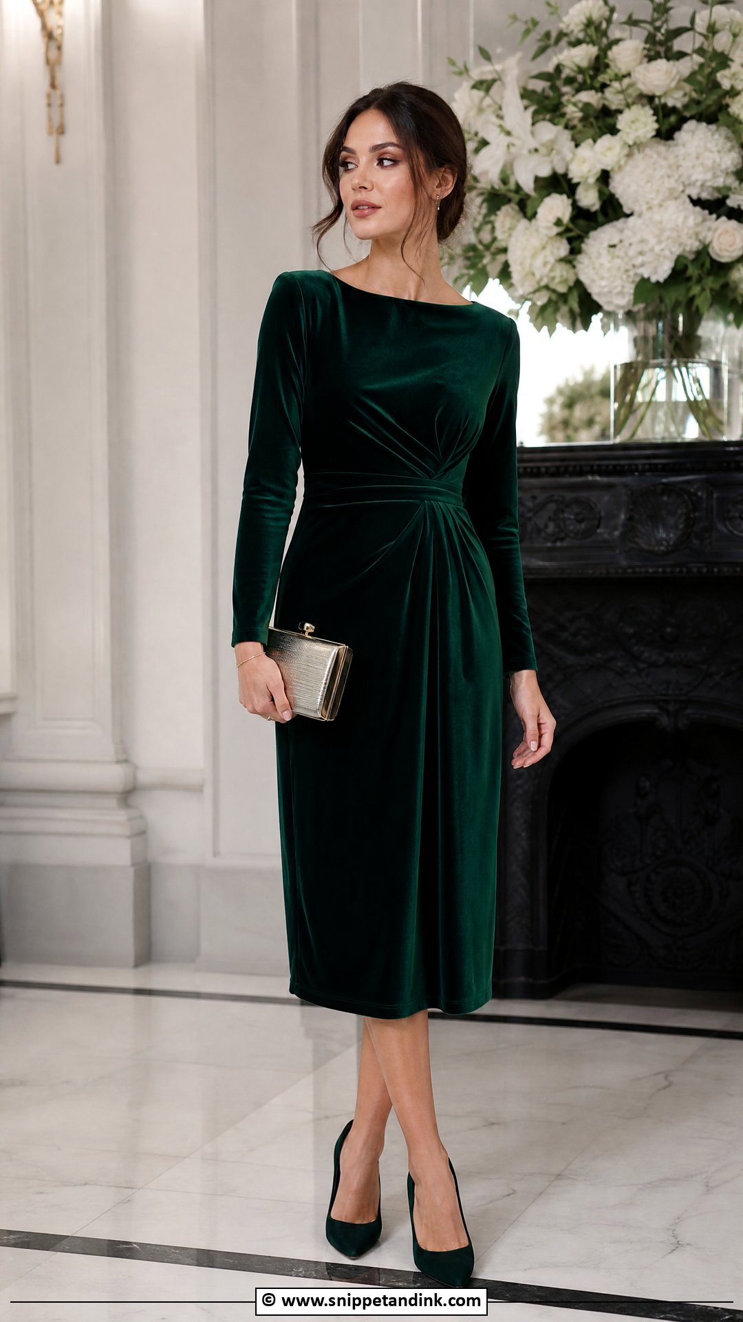 Velvet Dress For Wedding - Snippet and Ink - 35 Dress for Wedding Ideas