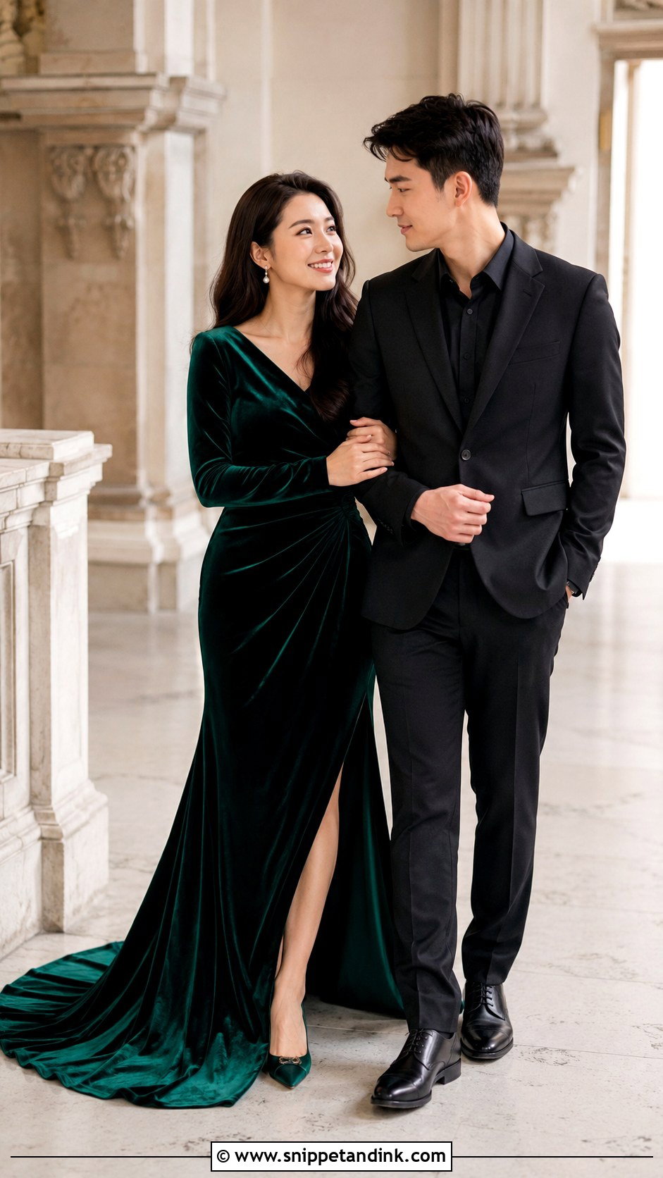 Velvet Dress Pre Wedding Shoot - Snippet and Ink - 25 Pre Wedding Shoot Dress Ideas