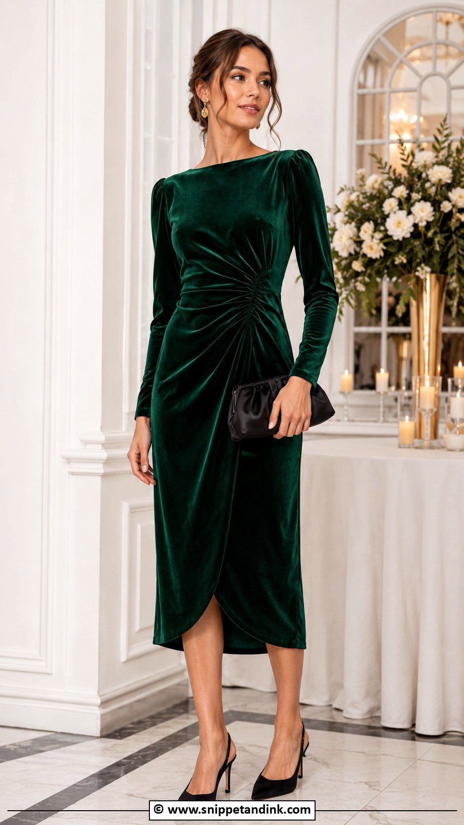 Velvet Dress Wedding Party - Snippet and Ink - 30 Dress for Wedding Party Ideas